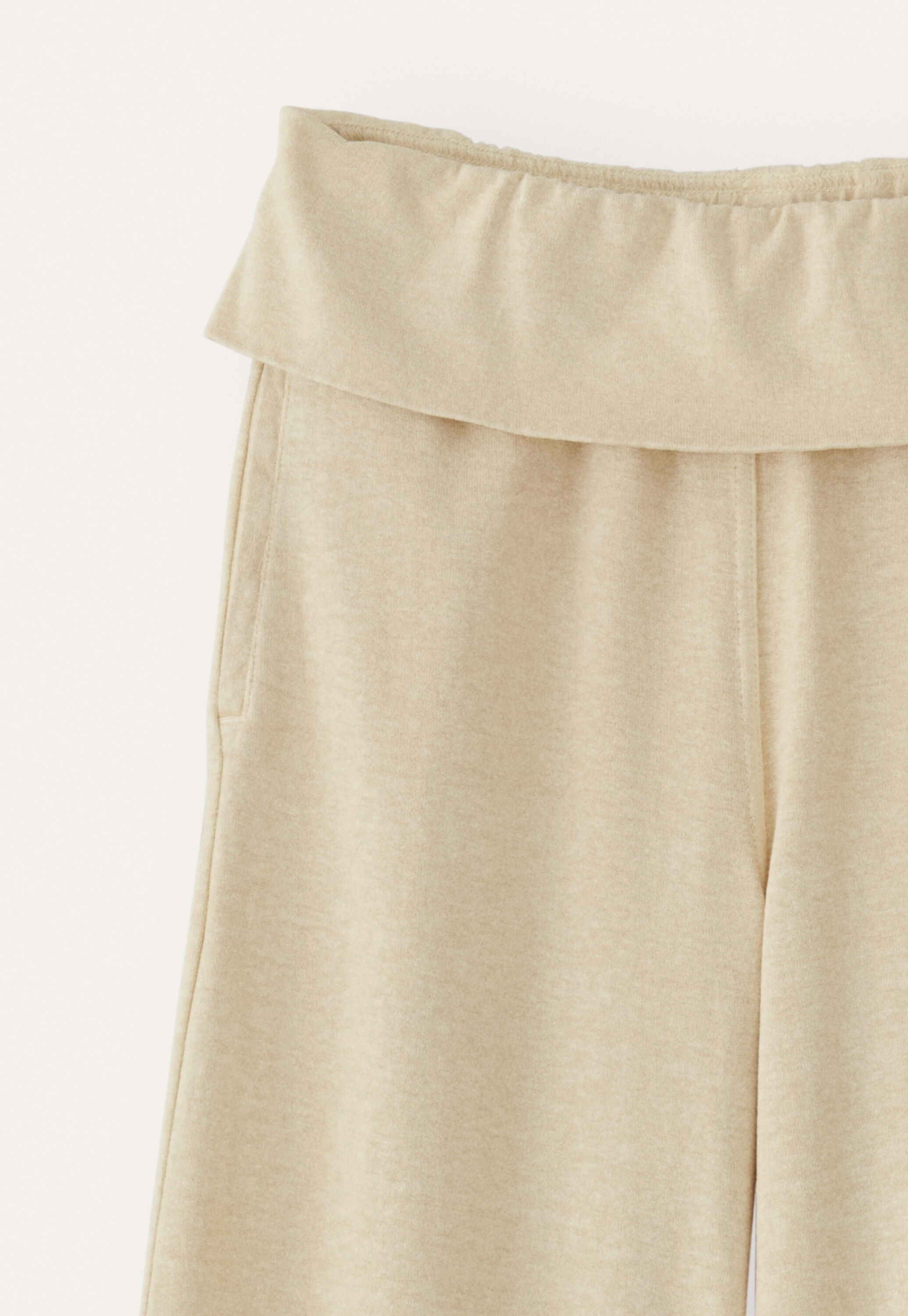 Roll-top trousers