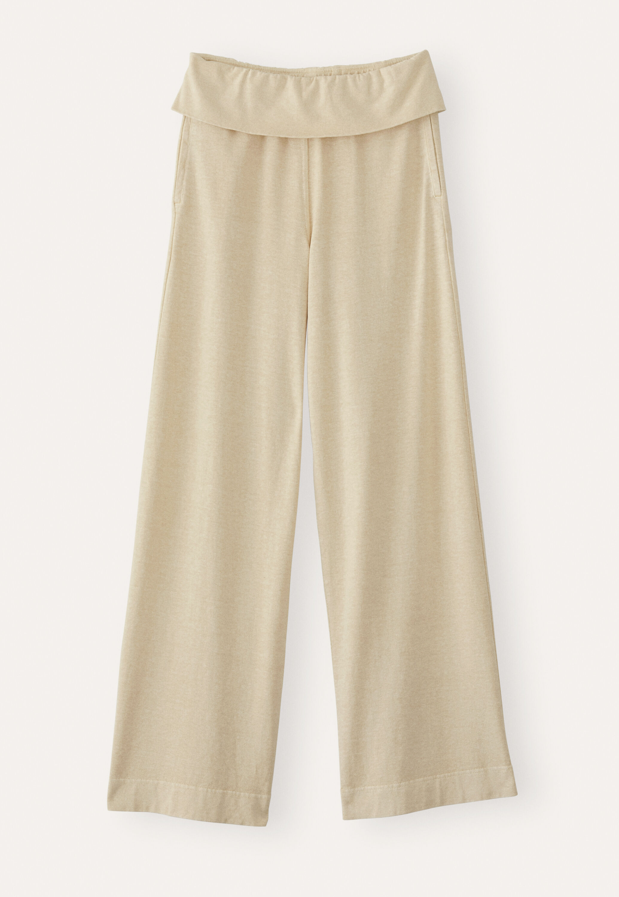 Roll-top trousers