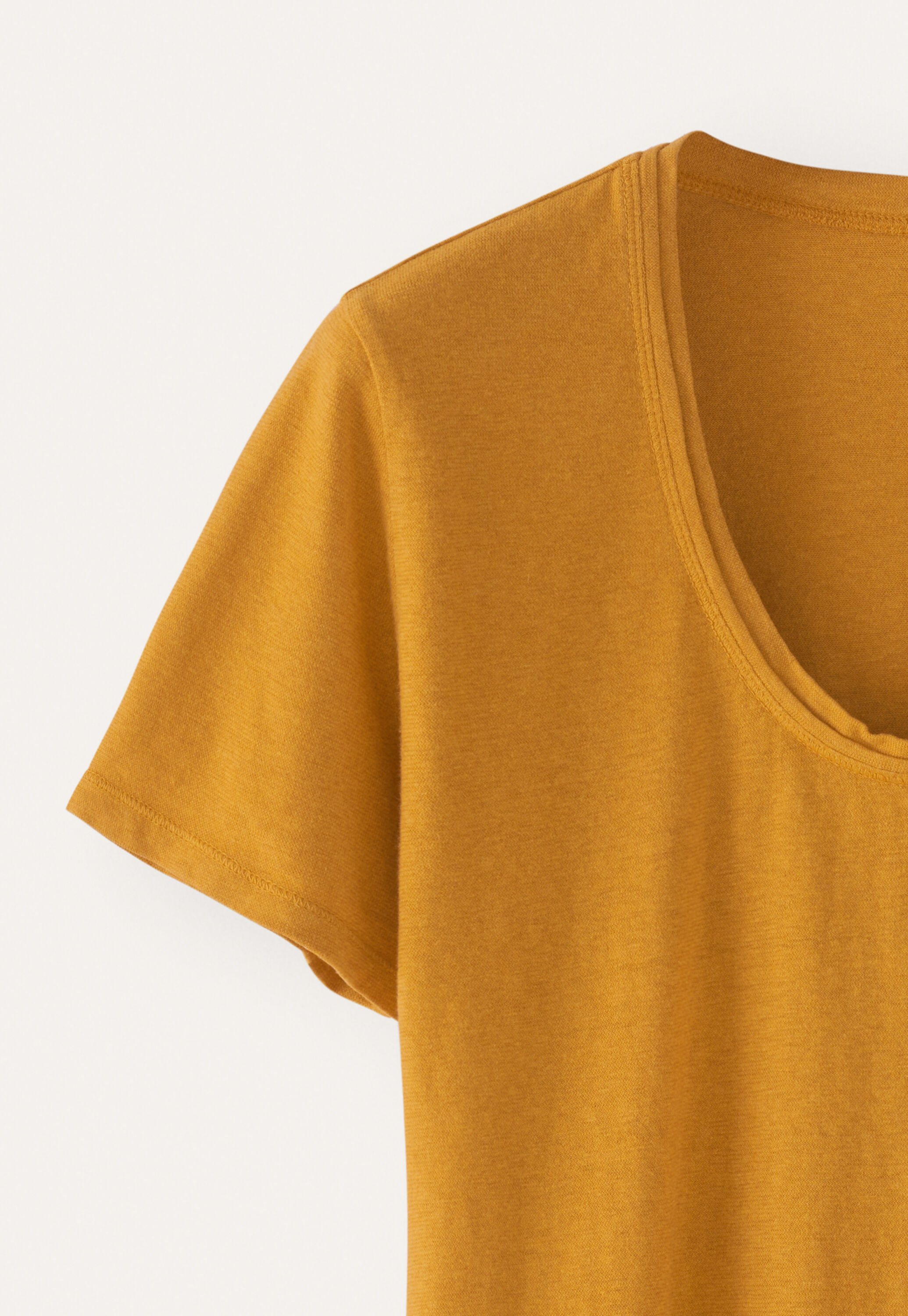 Scoop-neck T-shirt
