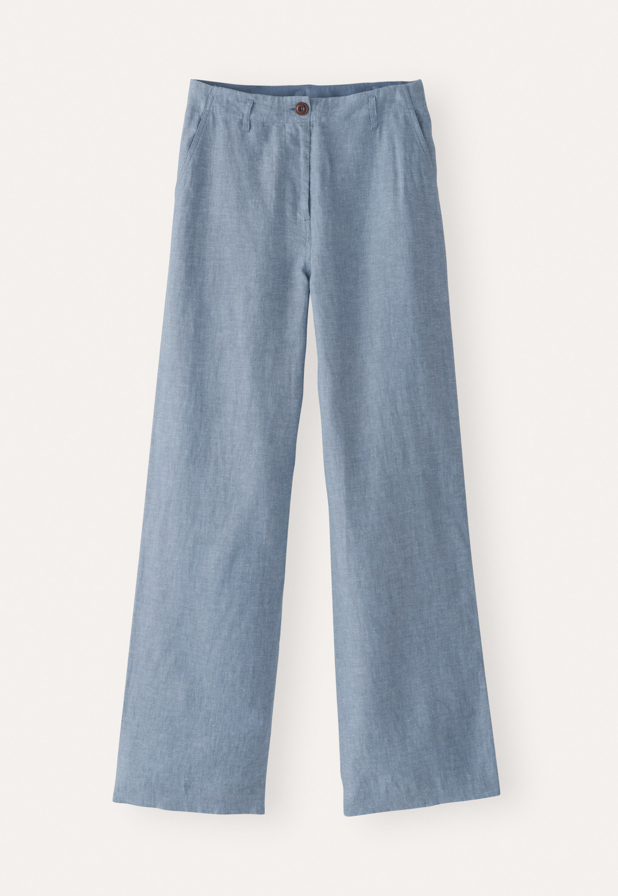 Relaxed straight-leg trousers