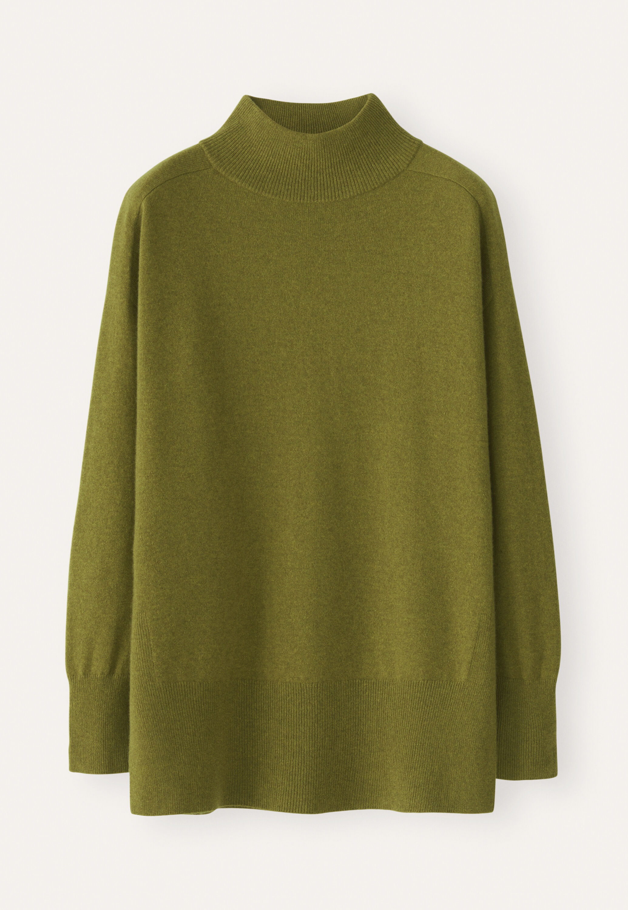 Funnel-neck sweater