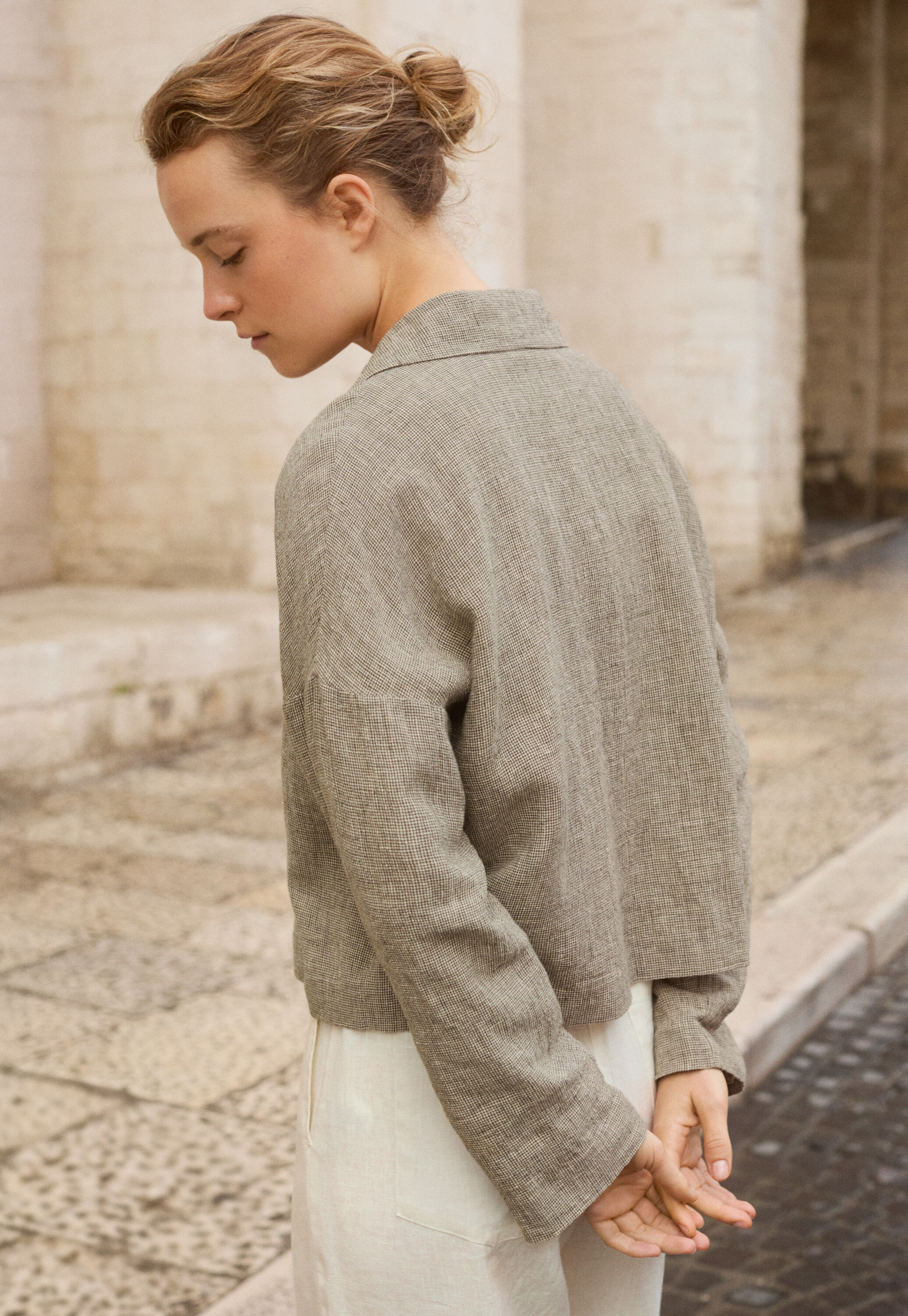 Edge-to-edge cardigan