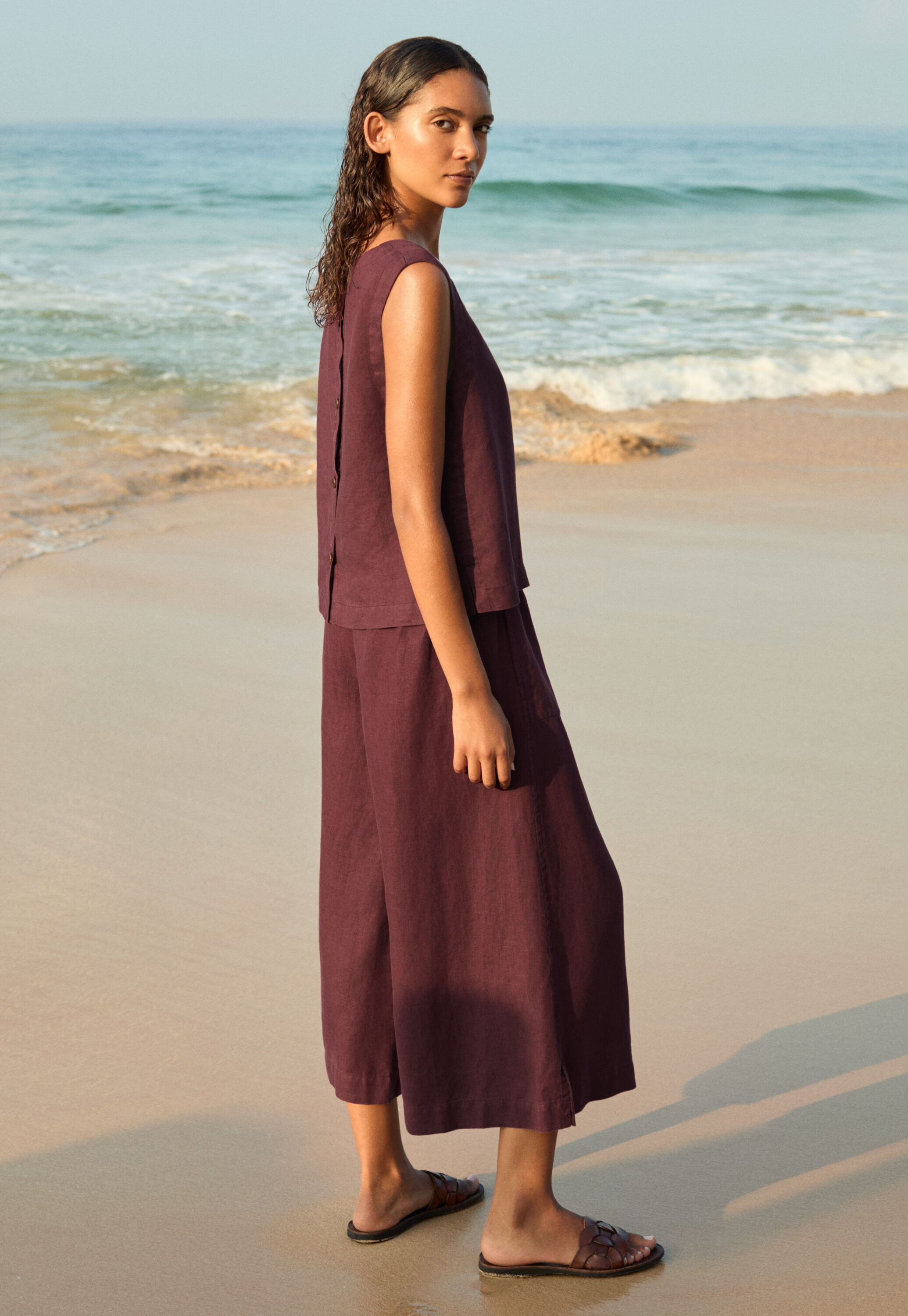 Wide & cropped culottes