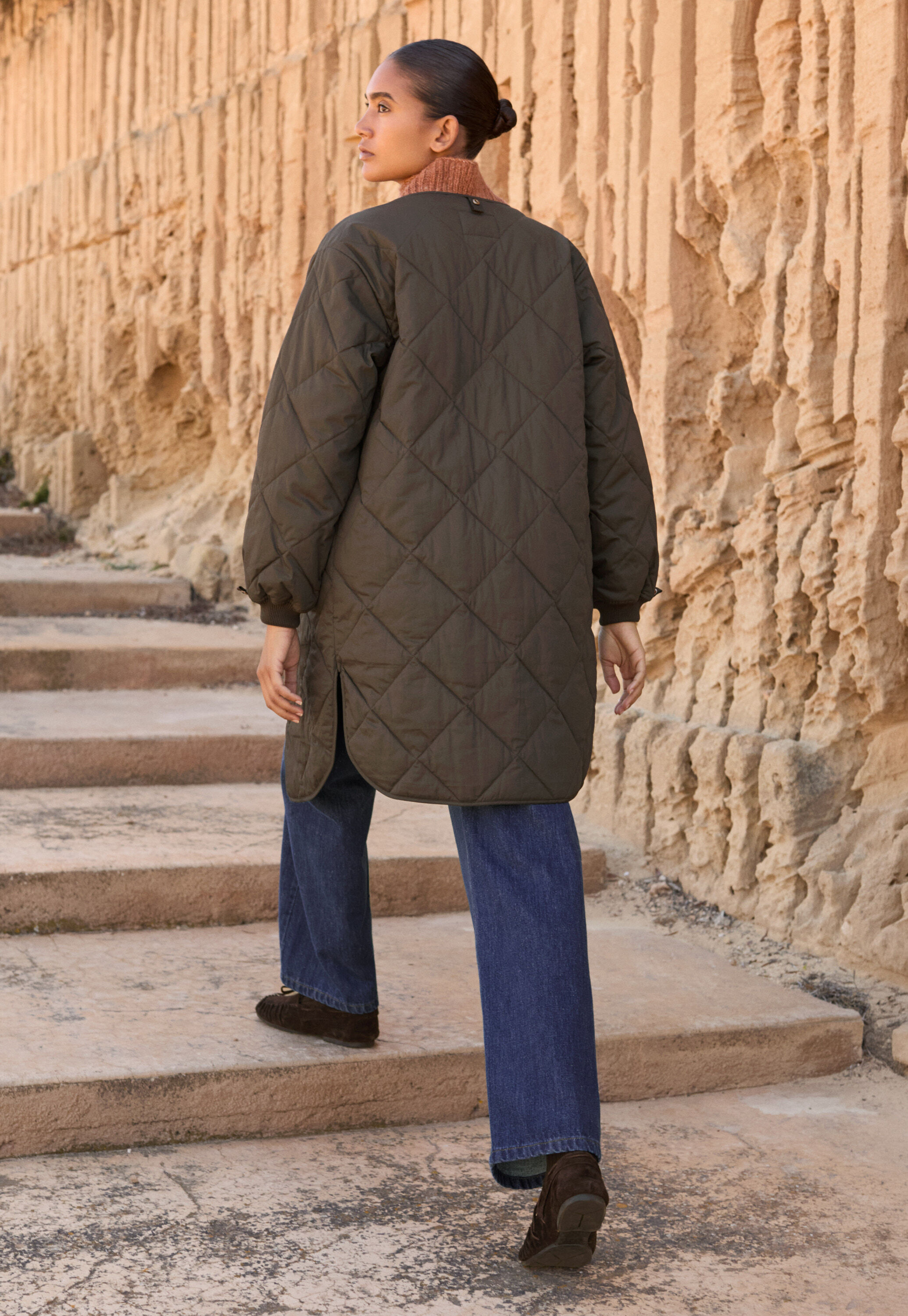 Hooded parka