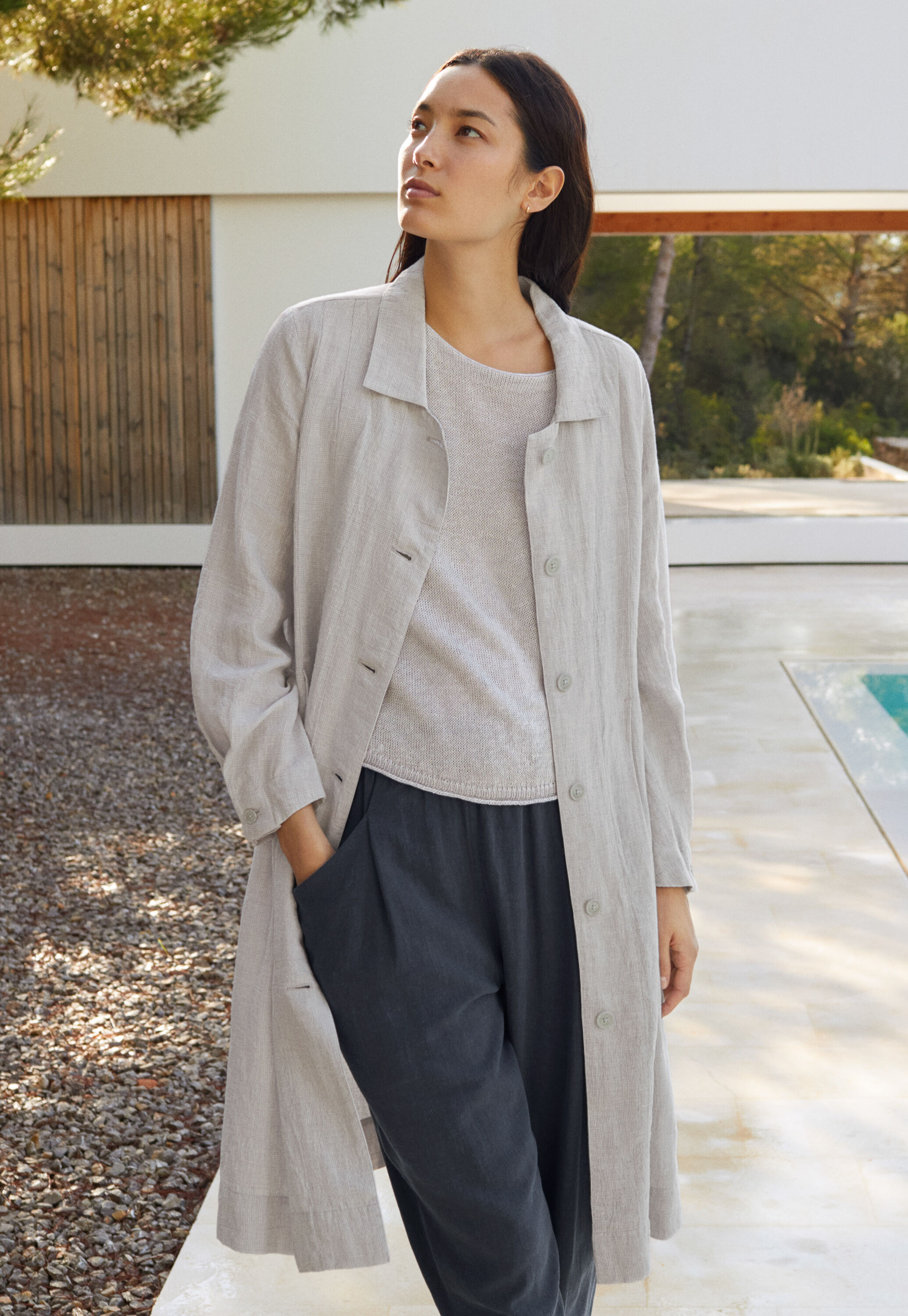 Longline jacket