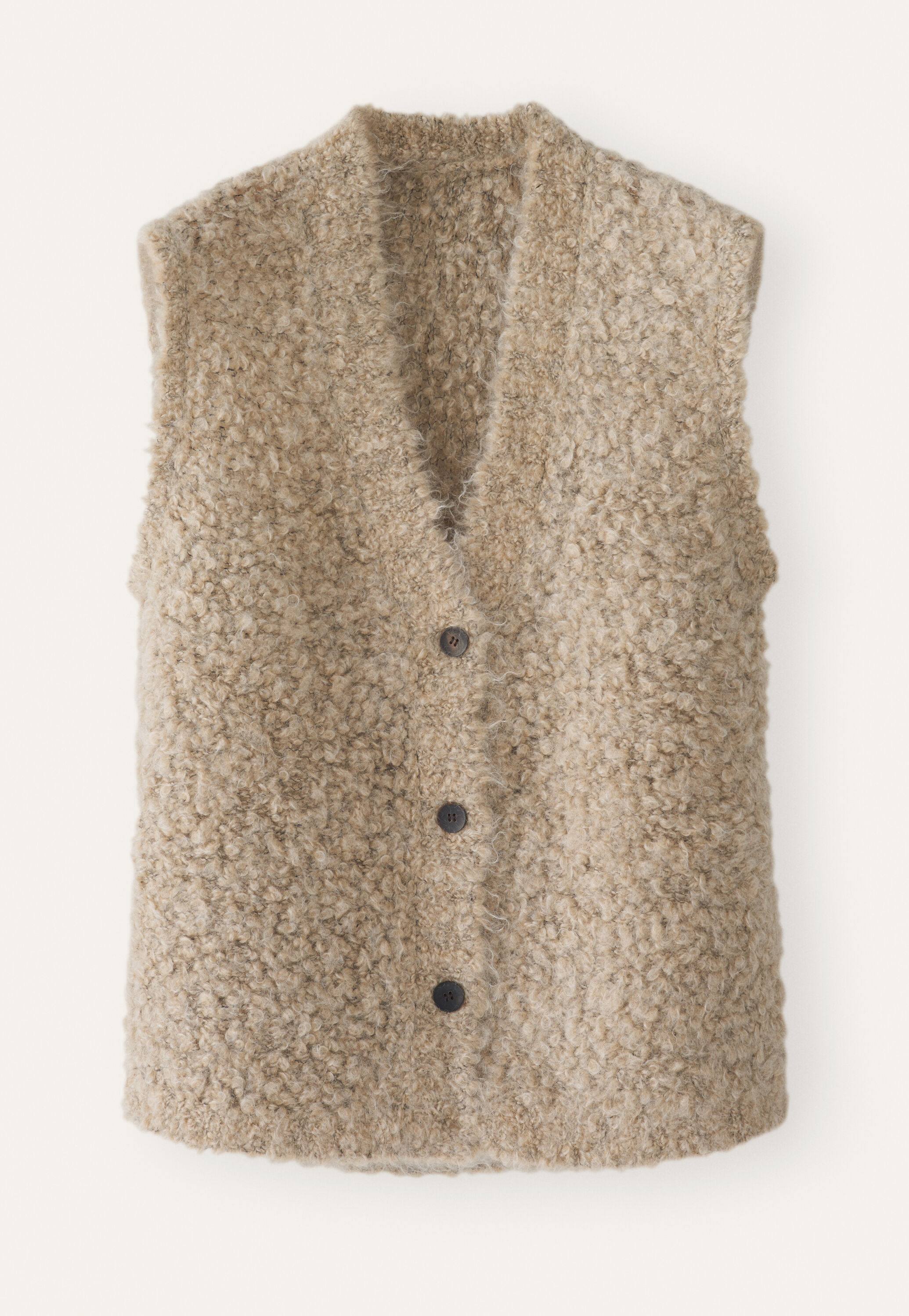 Knitted waistcoat