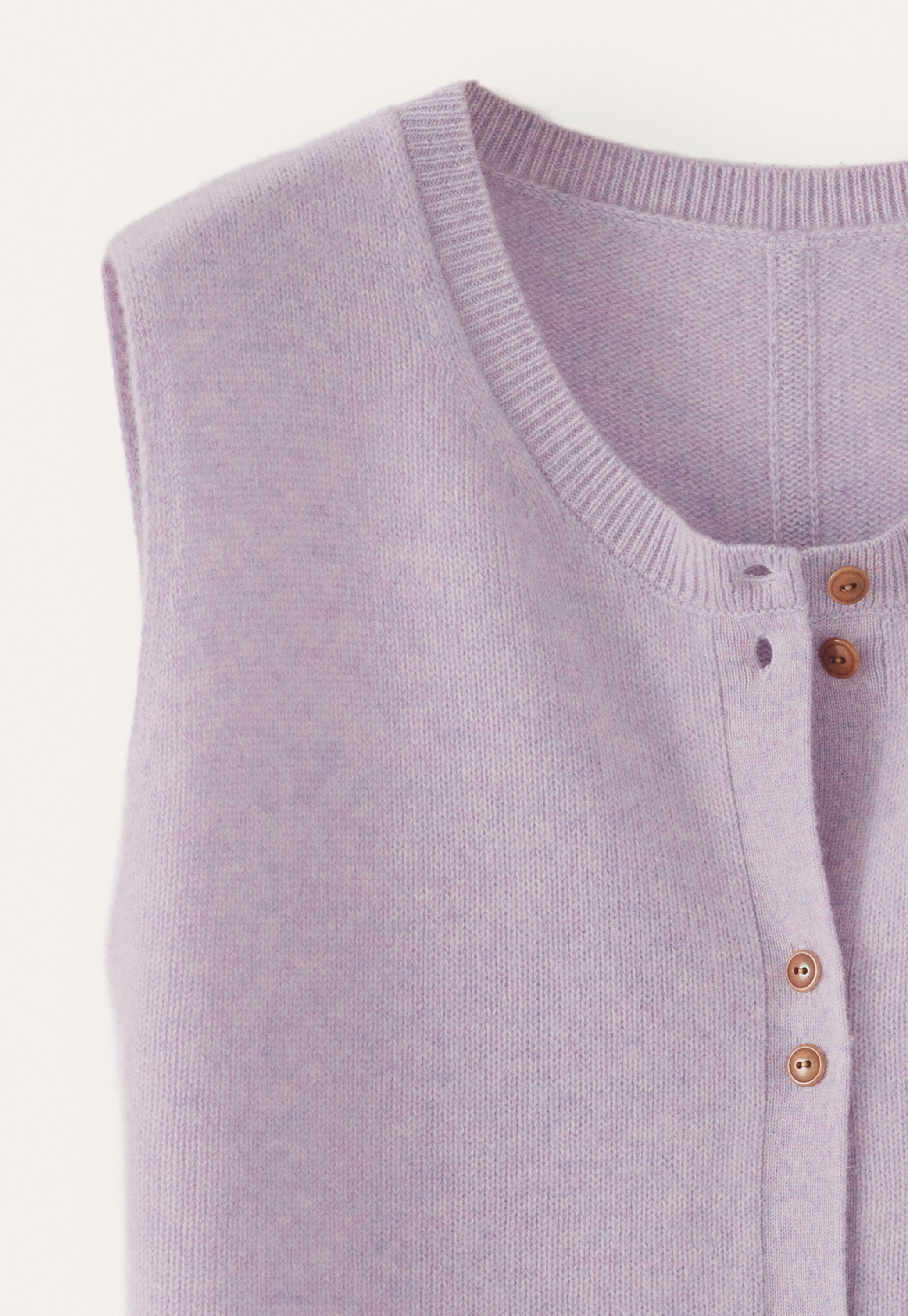 Sleeveless sweater