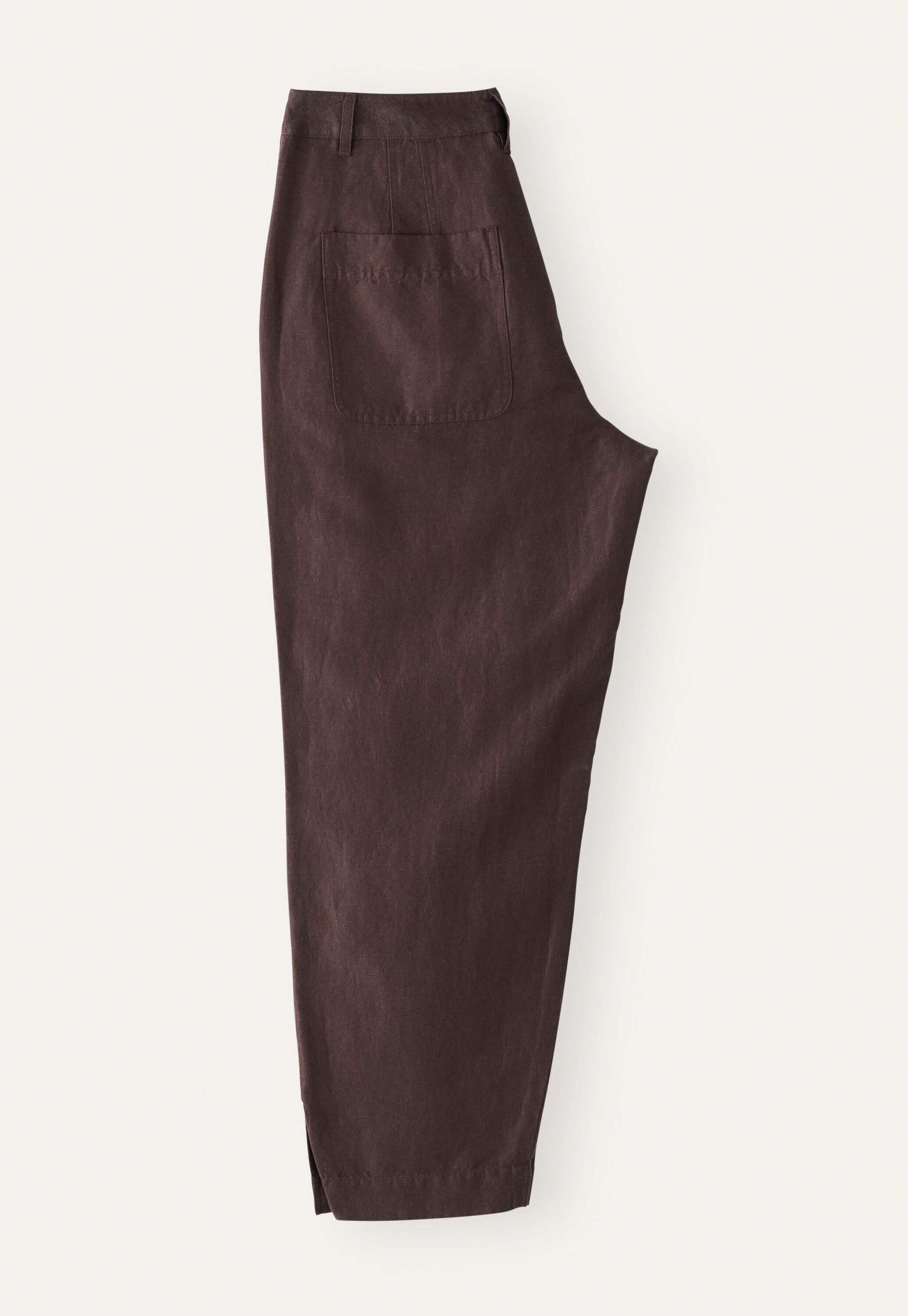 Tapered cropped trousers