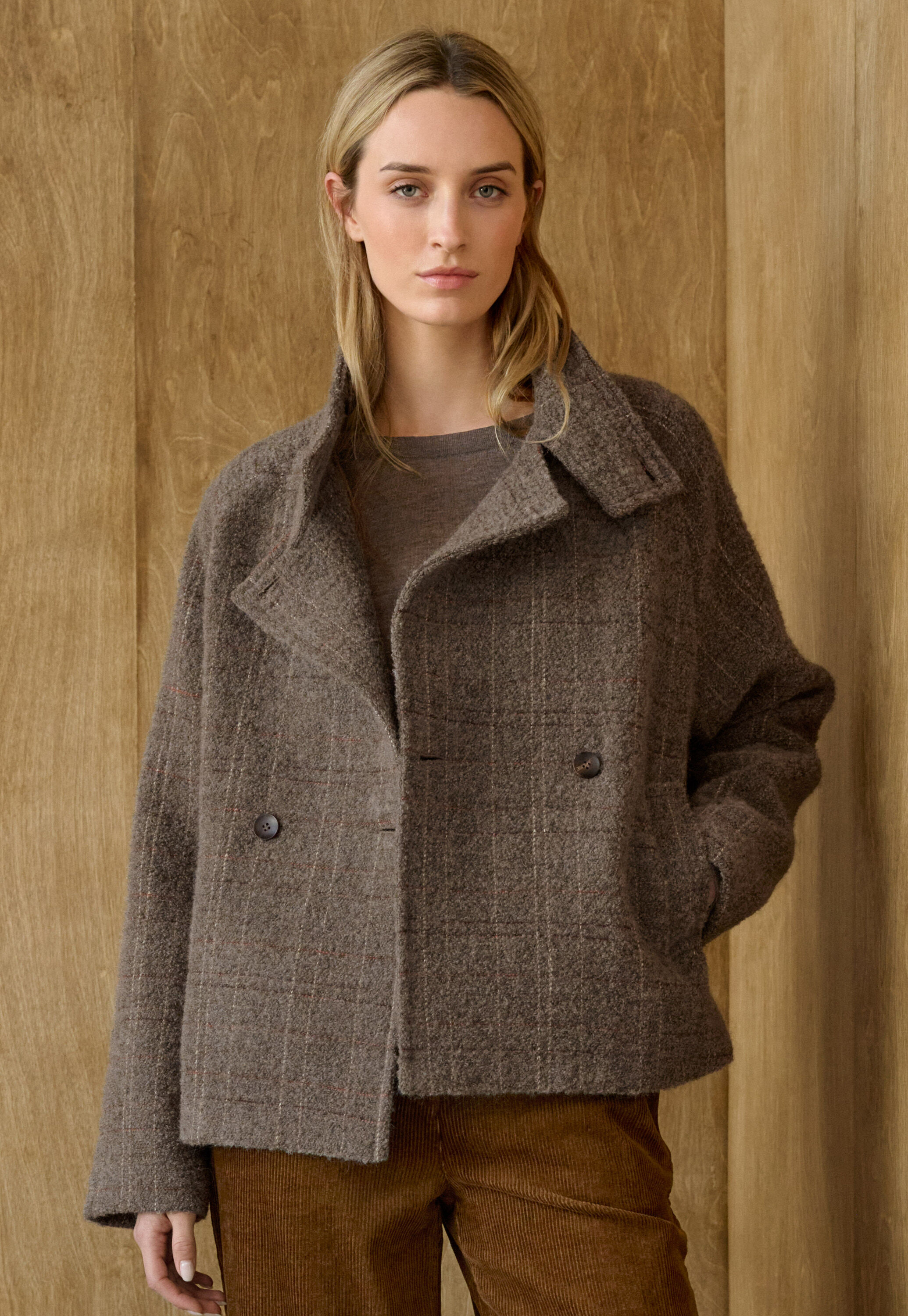 Edge-to-edge cardigan