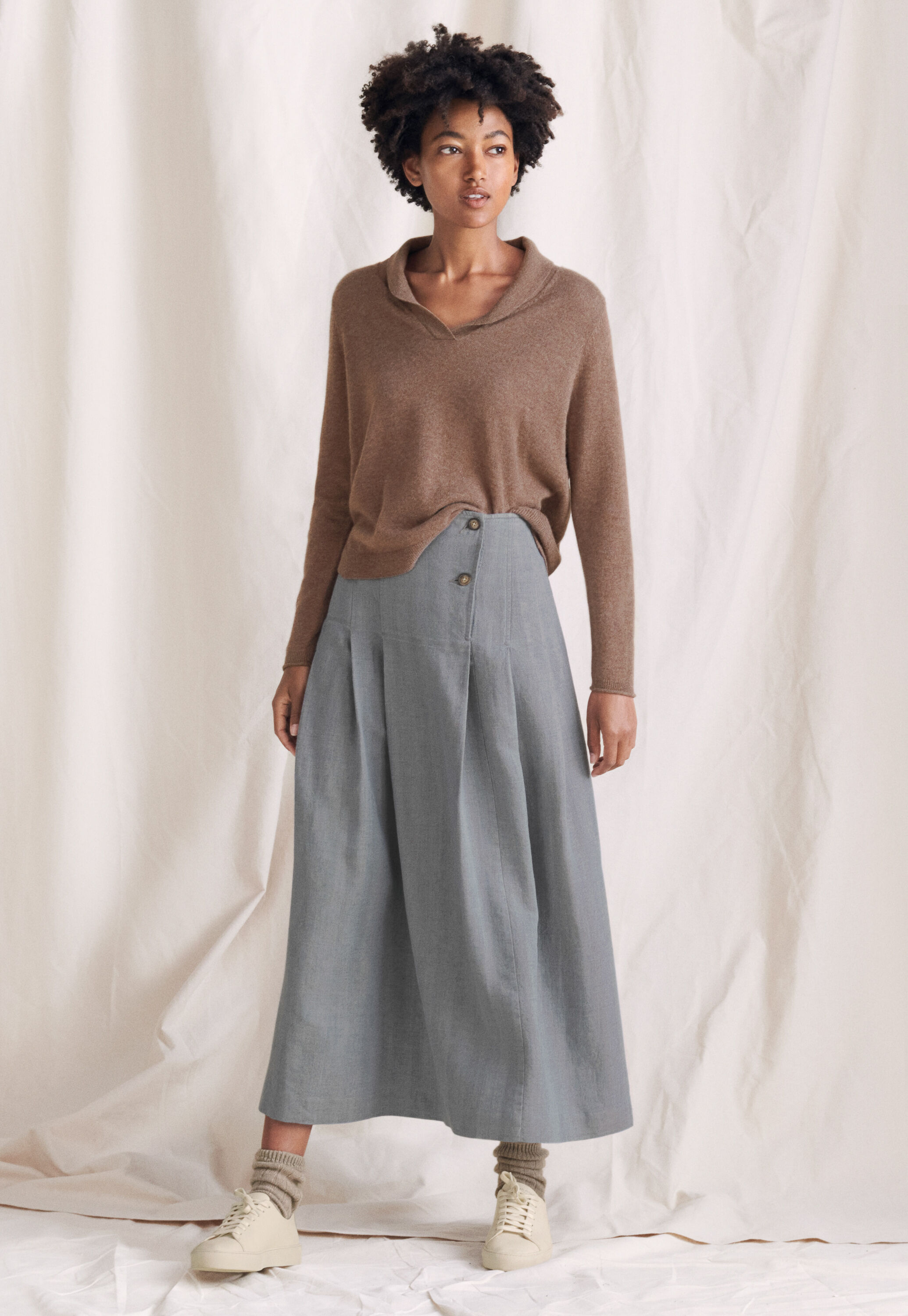 Pleated skirt