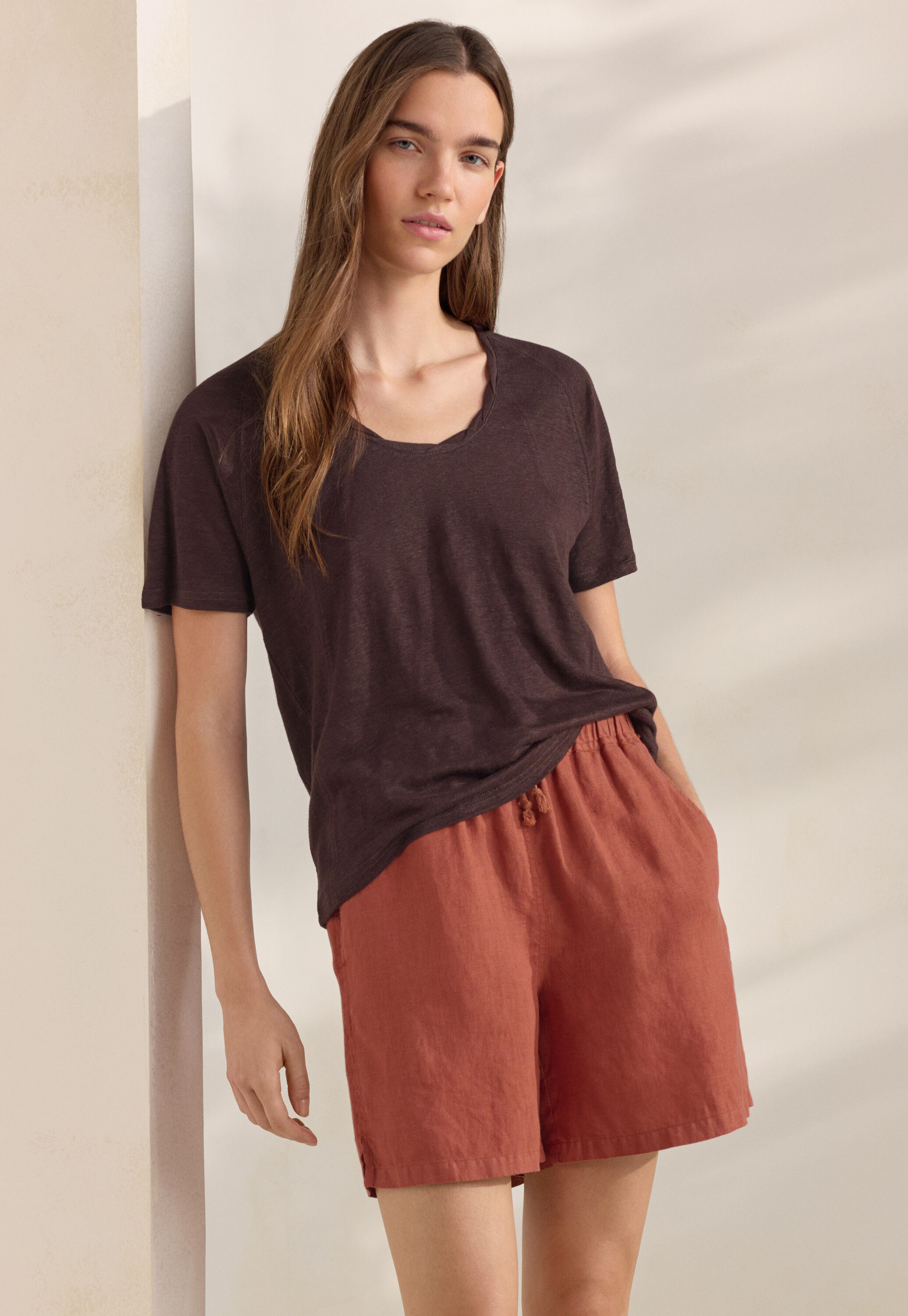 Pull-on shorts