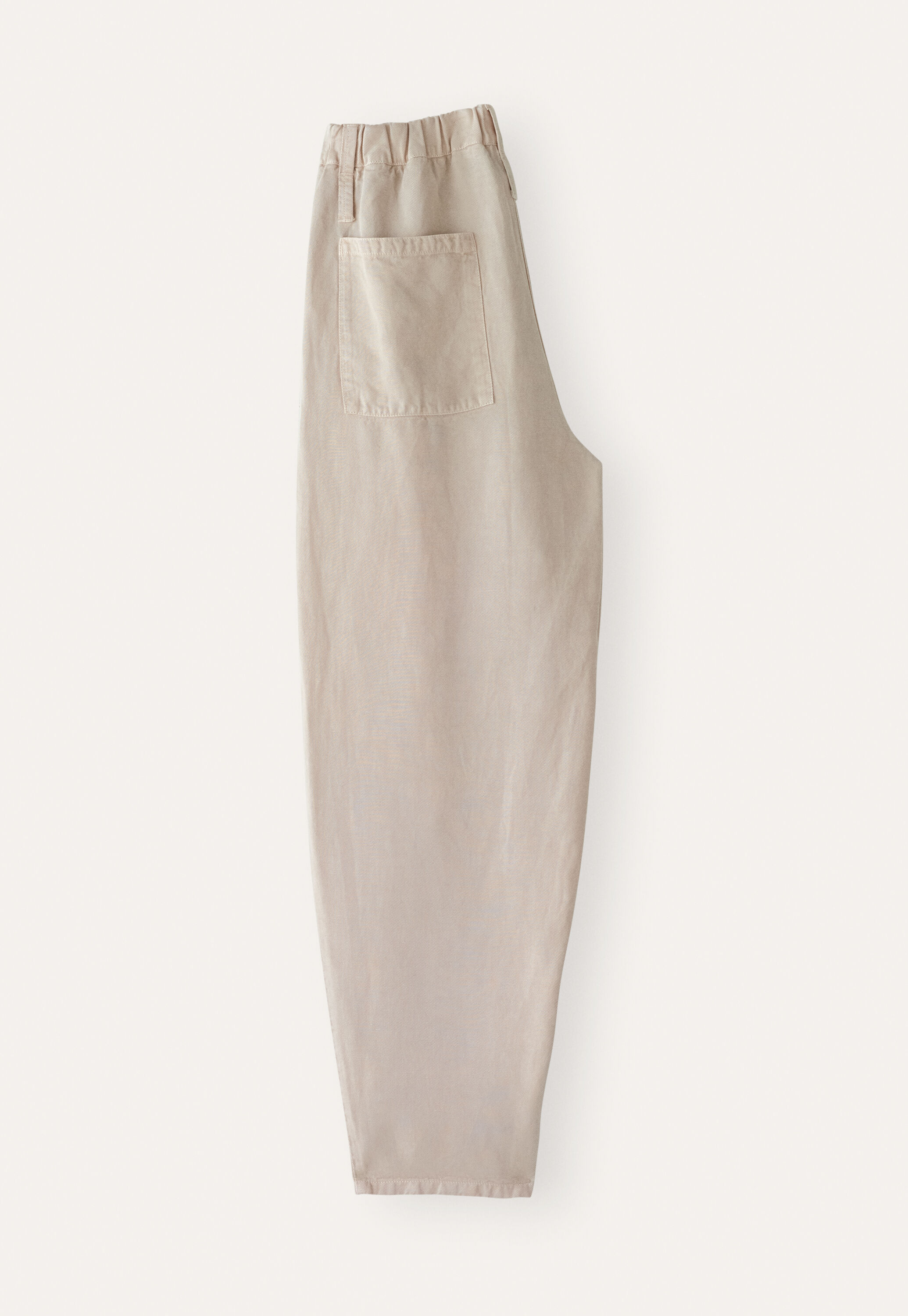 Tapered leg trousers