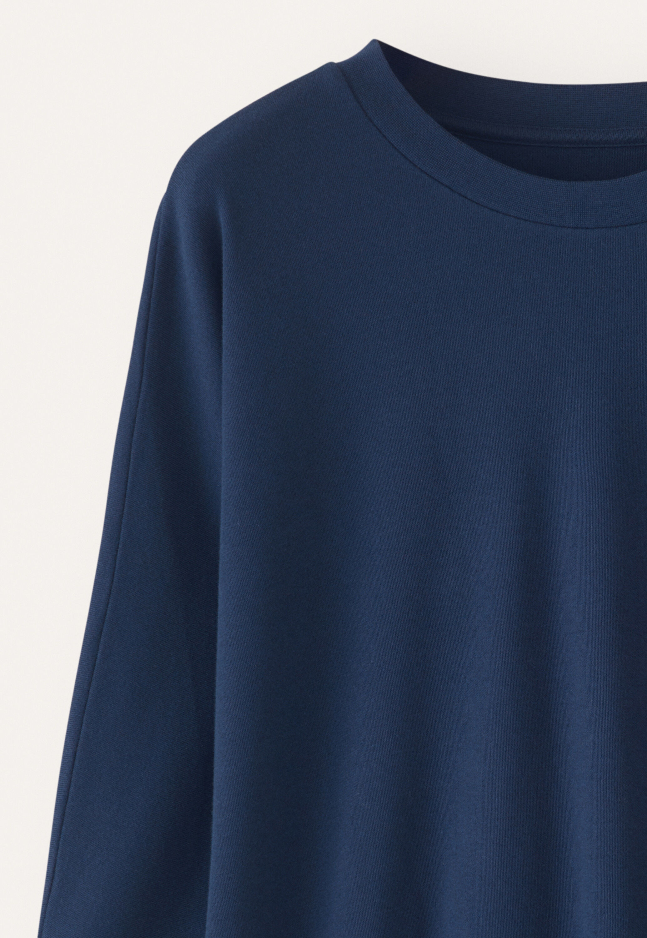 Dolman-sleeve top, Navy, large