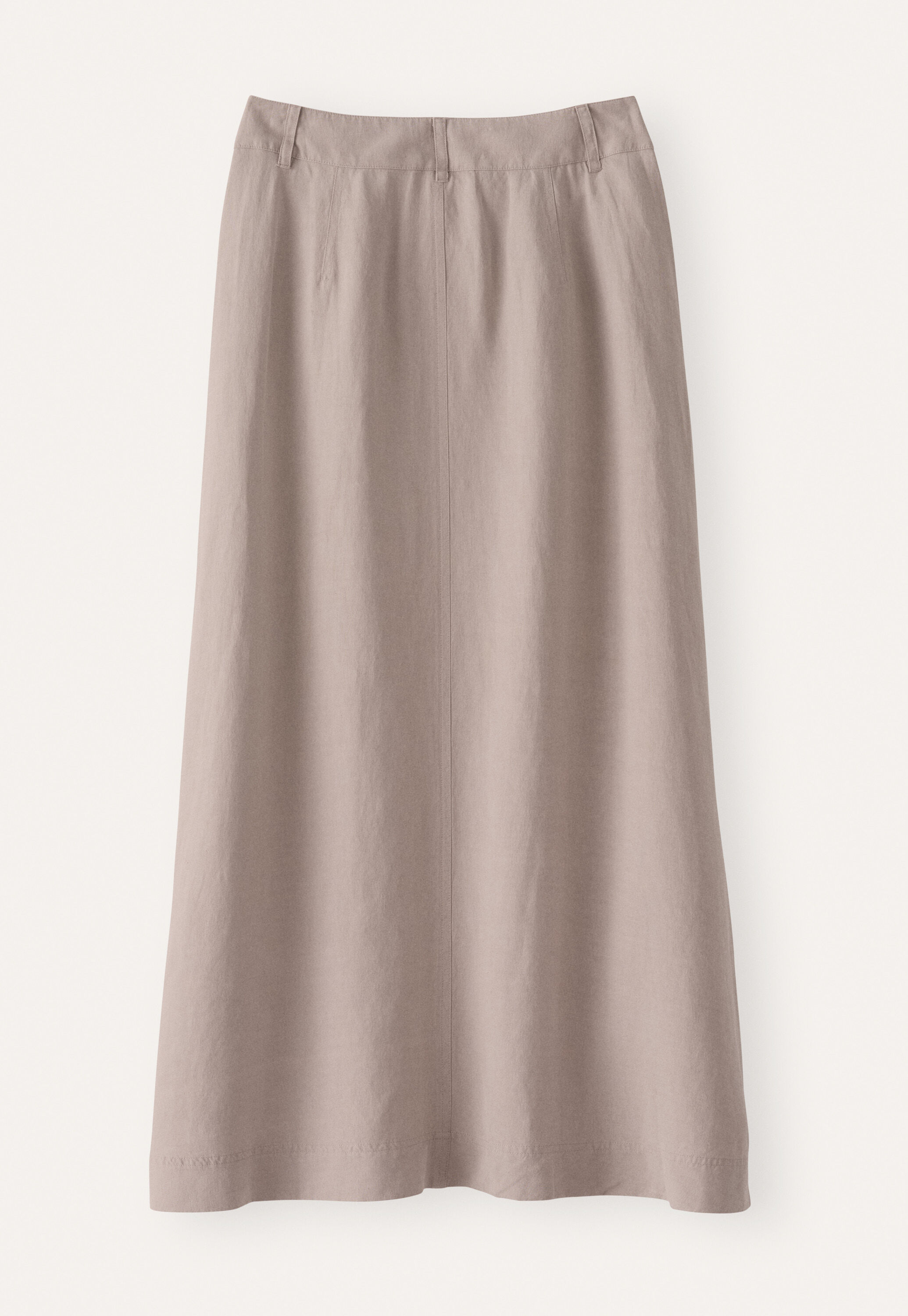 Button-front skirt