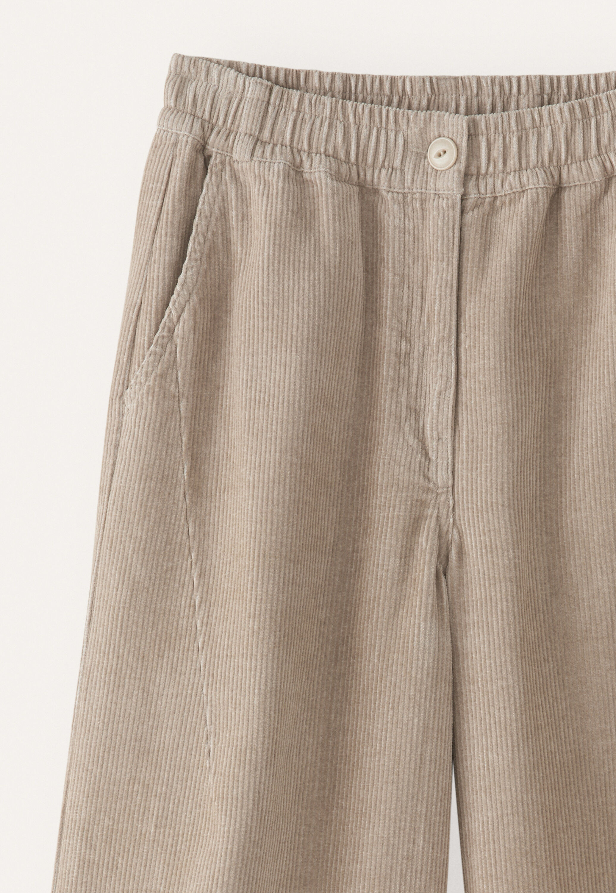 Hemp cotton & yak cord trousers