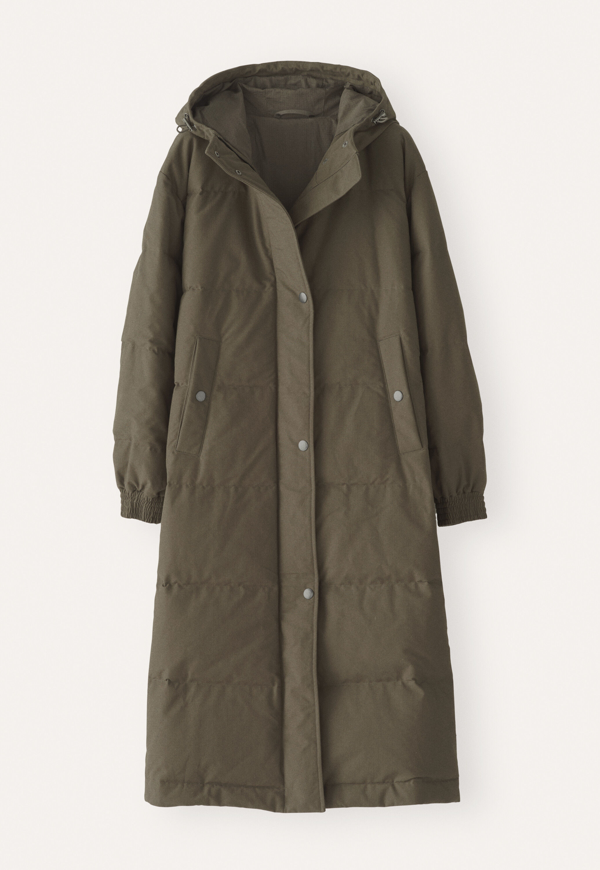 Long padded coat