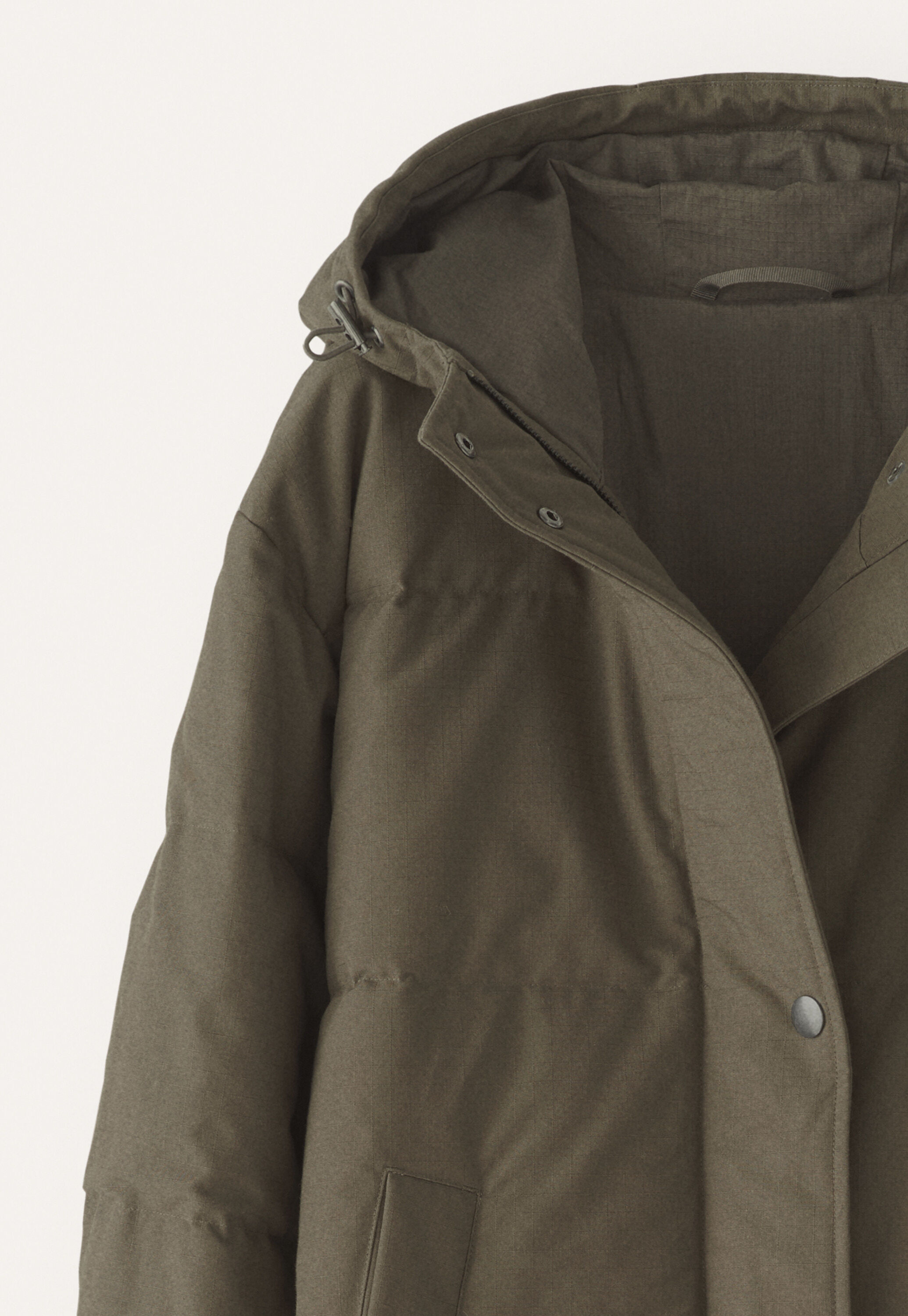 Long padded coat