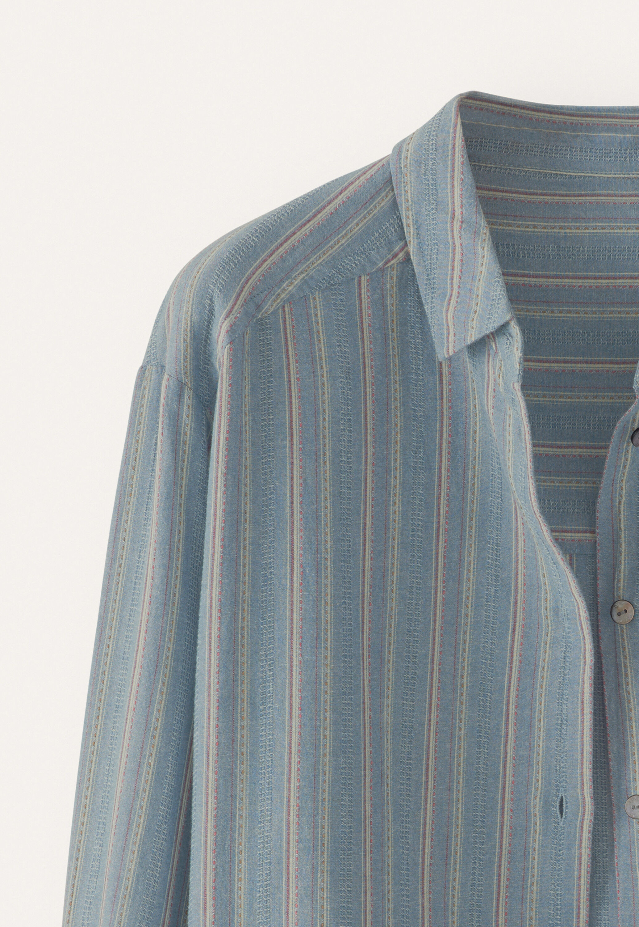 Striped overshirt
