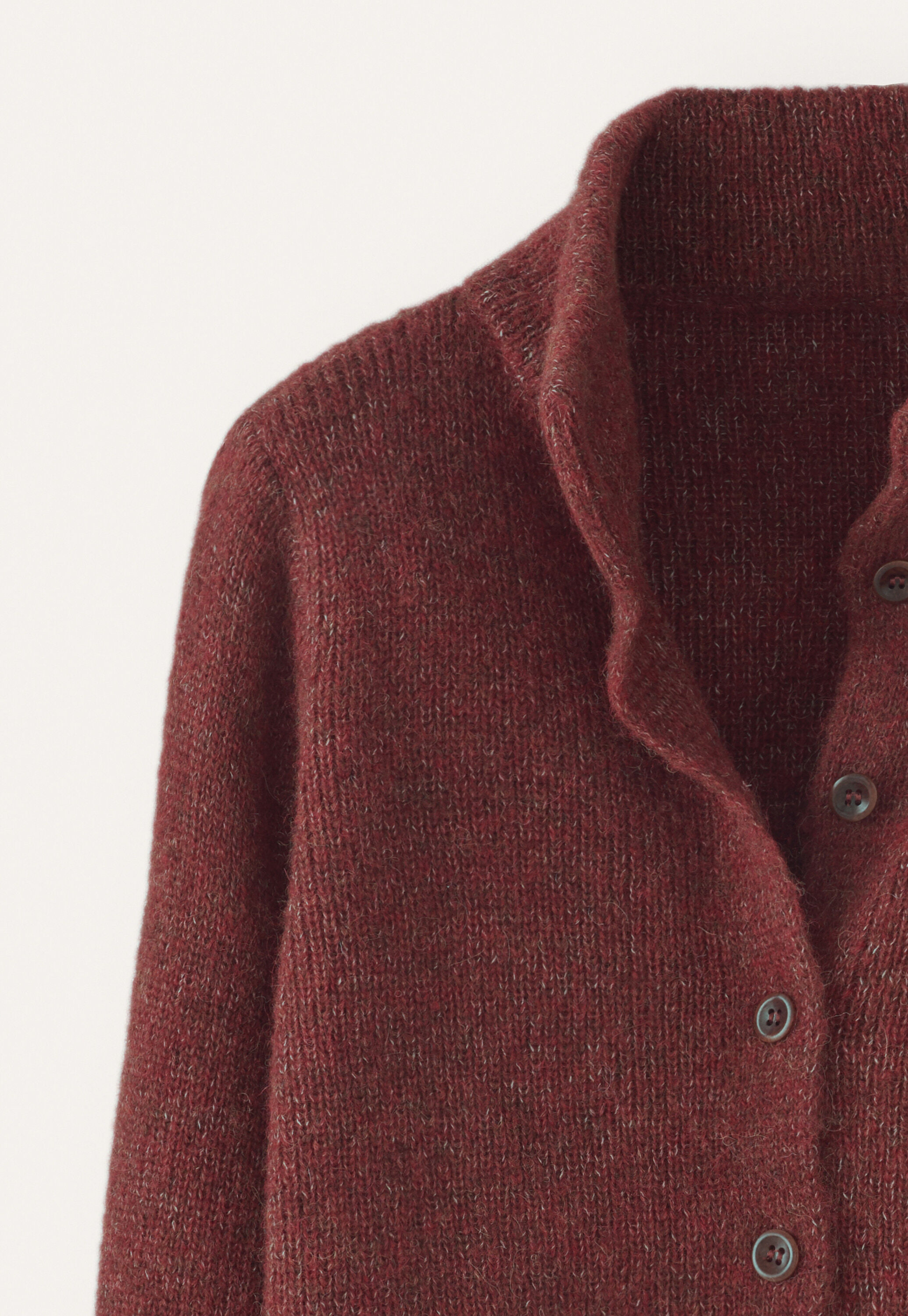 Basket-stitch cardigan