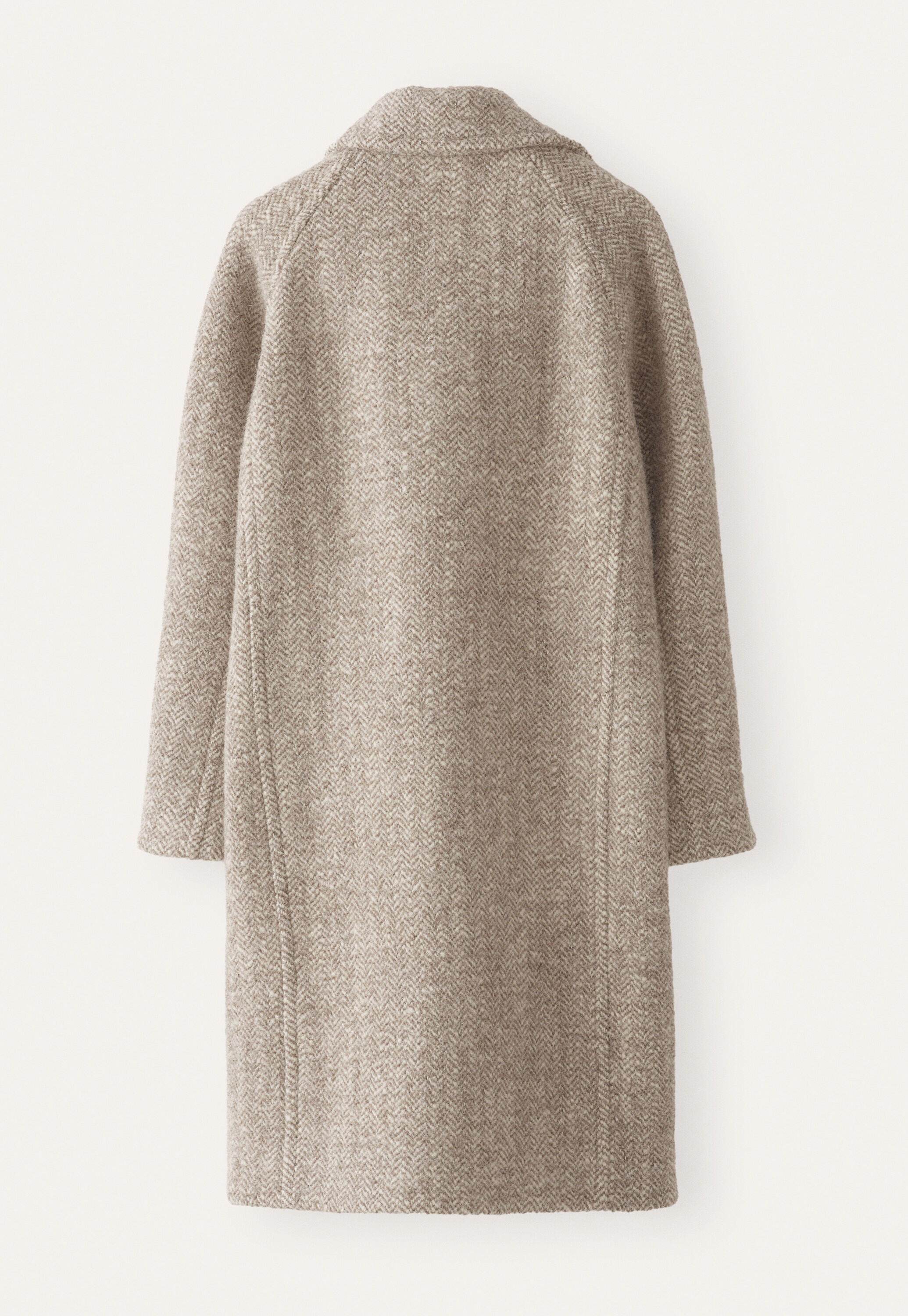Herringbone coat, Natural fawn, large
