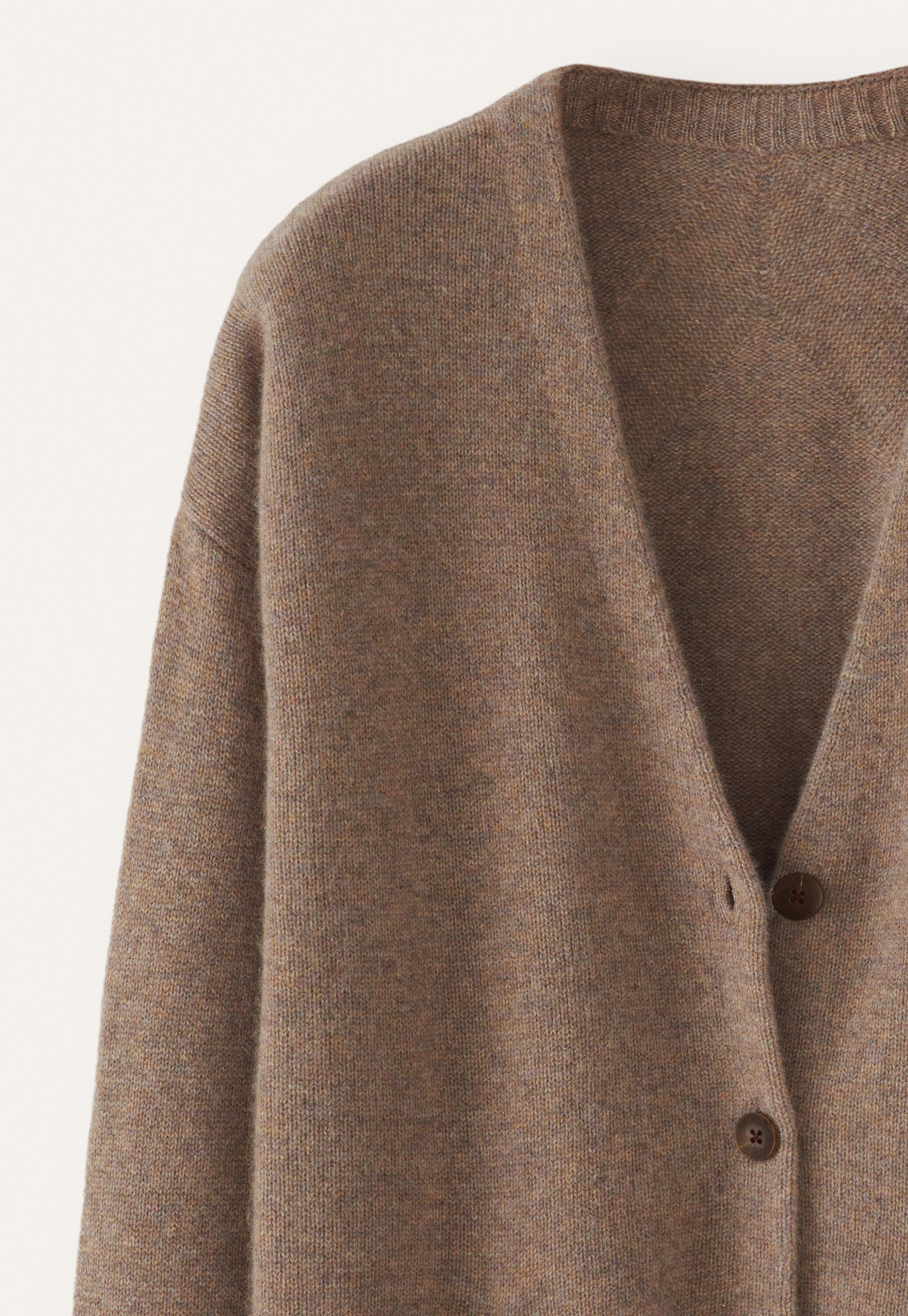 V-neck cardigan