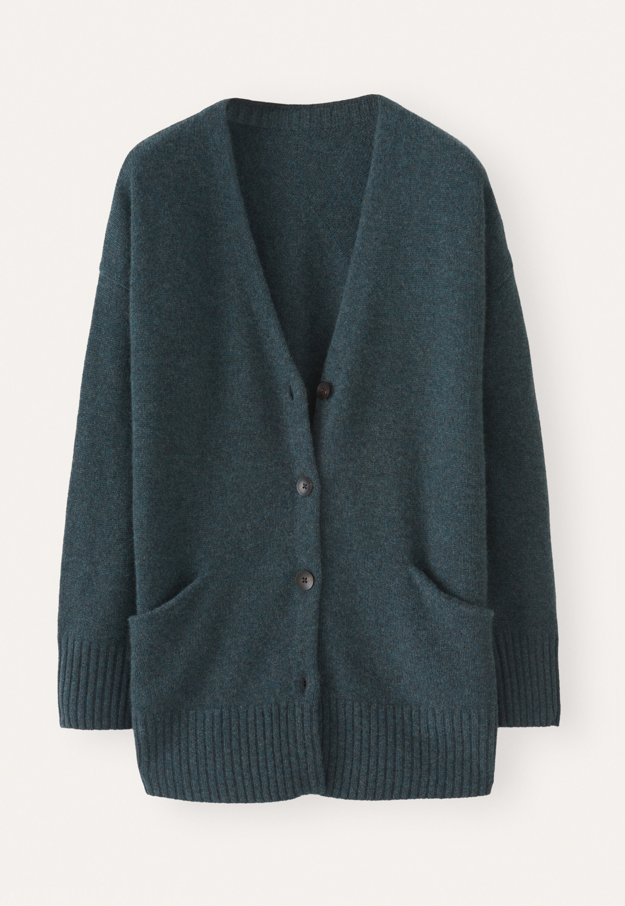 V-neck cardigan