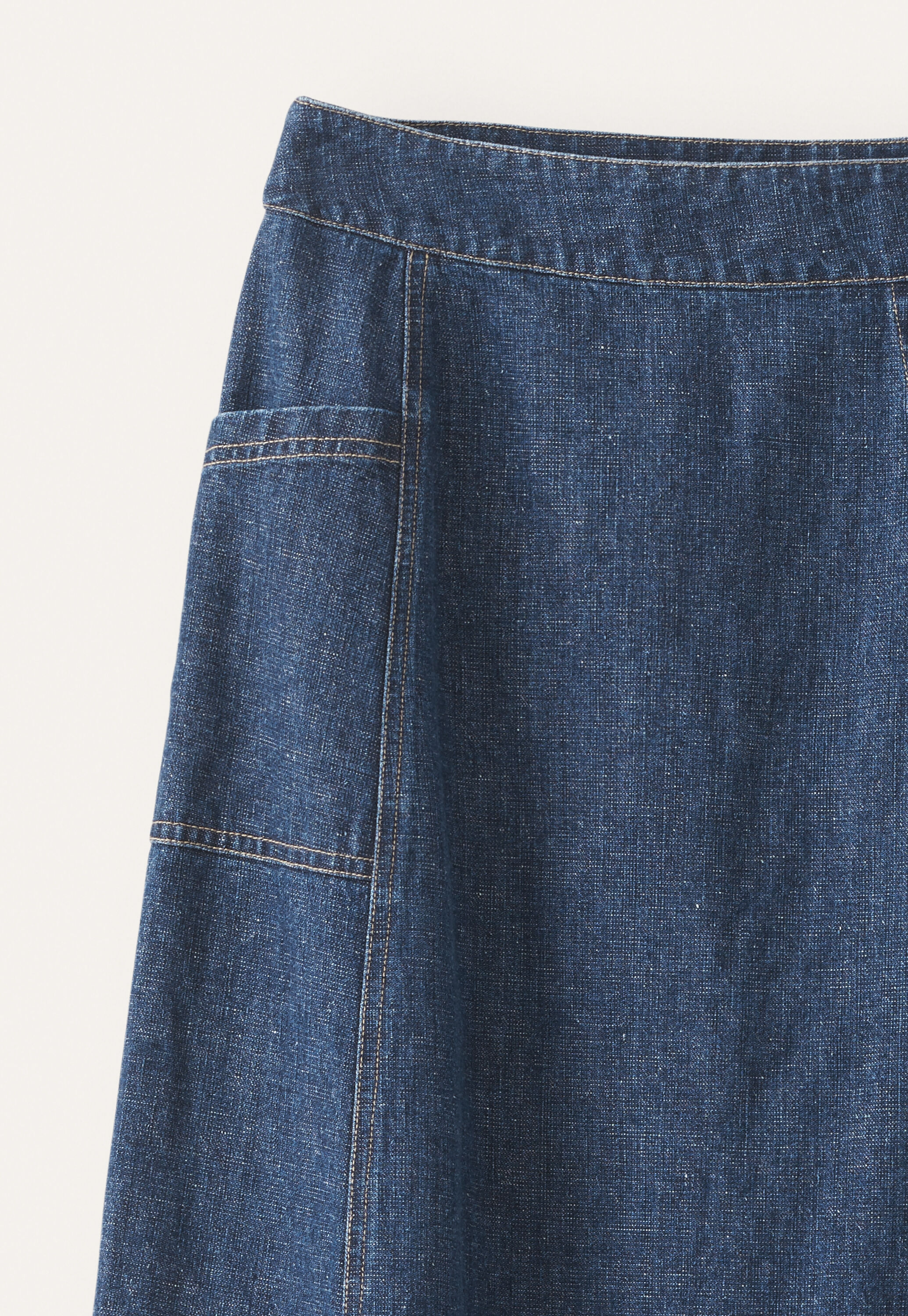 Wrap-over skirt