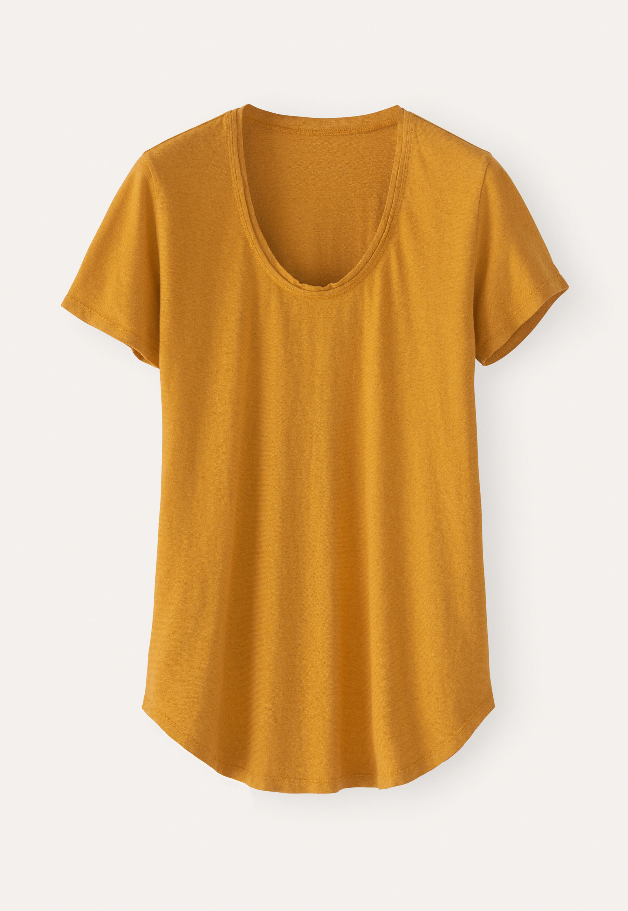 Scoop-neck T-shirt
