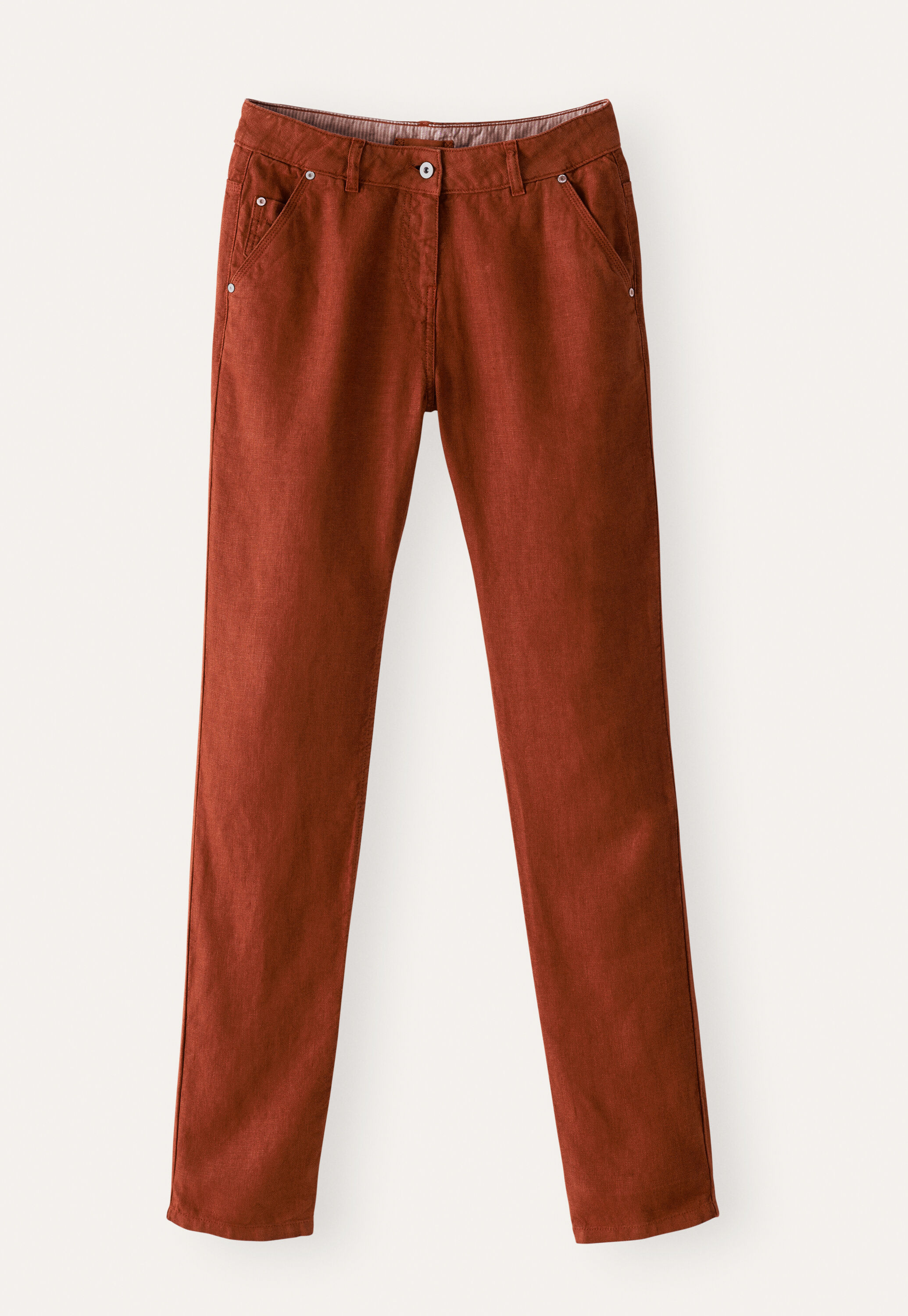 Straight-leg jeans