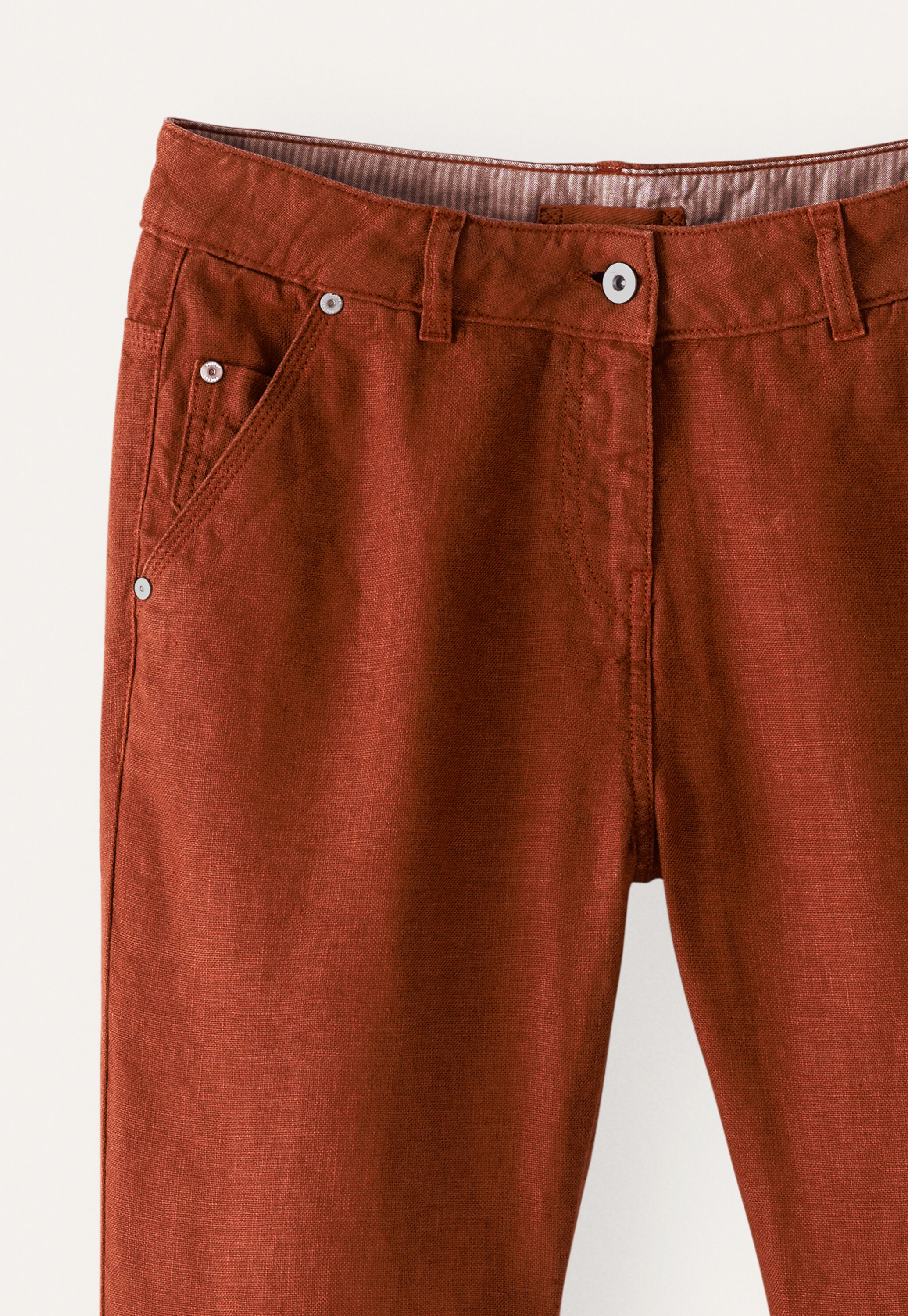 Straight-leg jeans