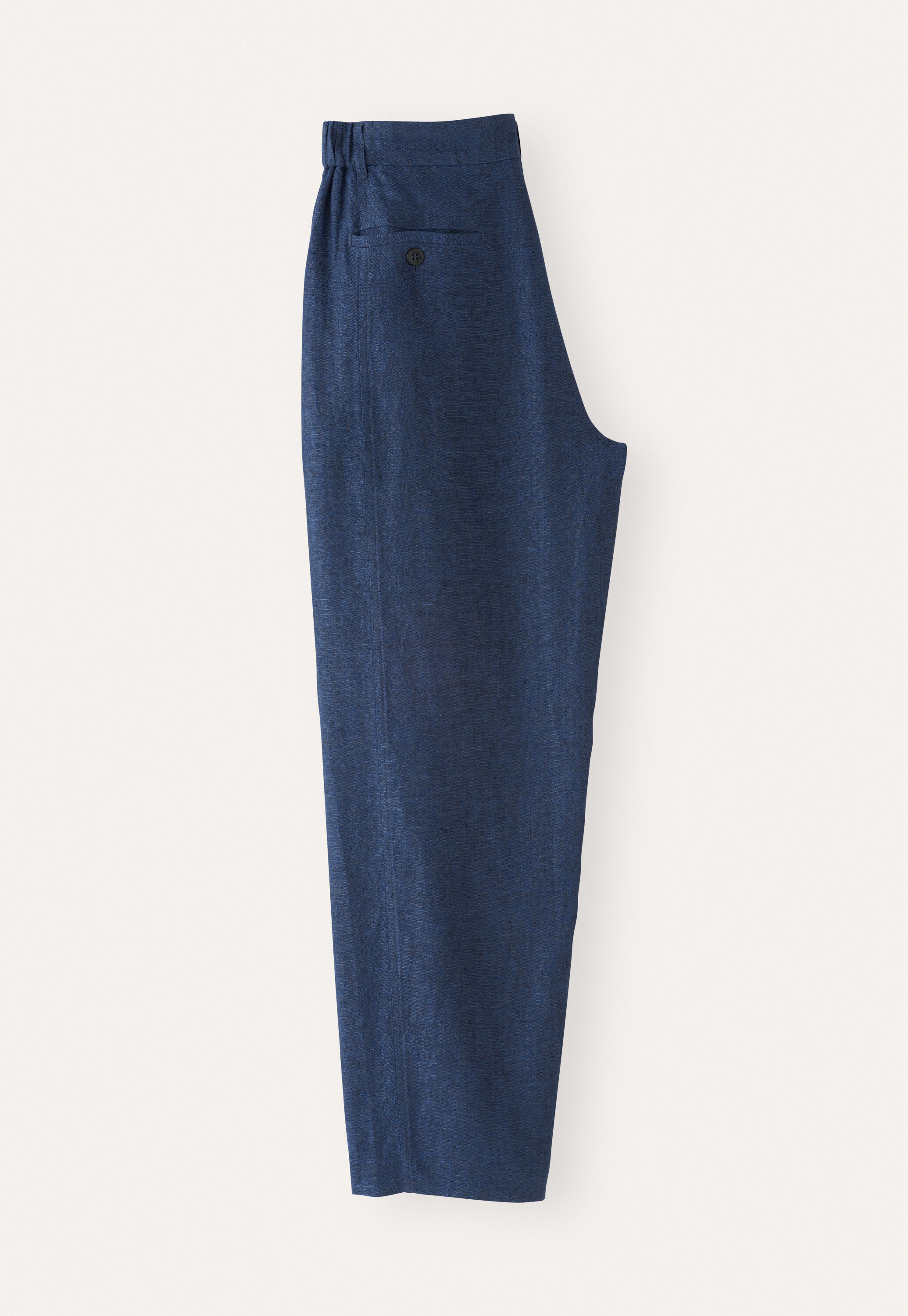 Cropped tapered trousers