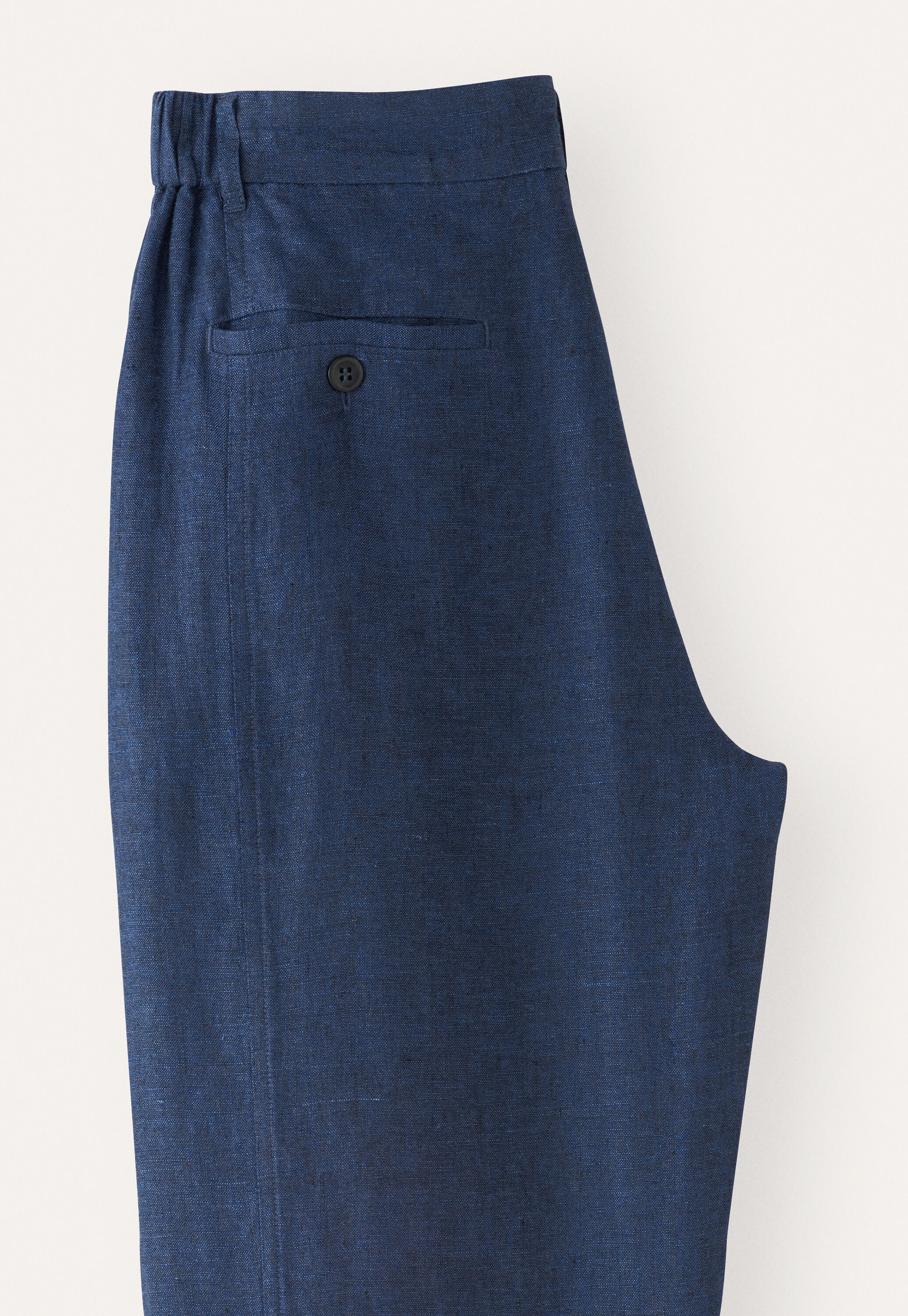 Cropped tapered trousers
