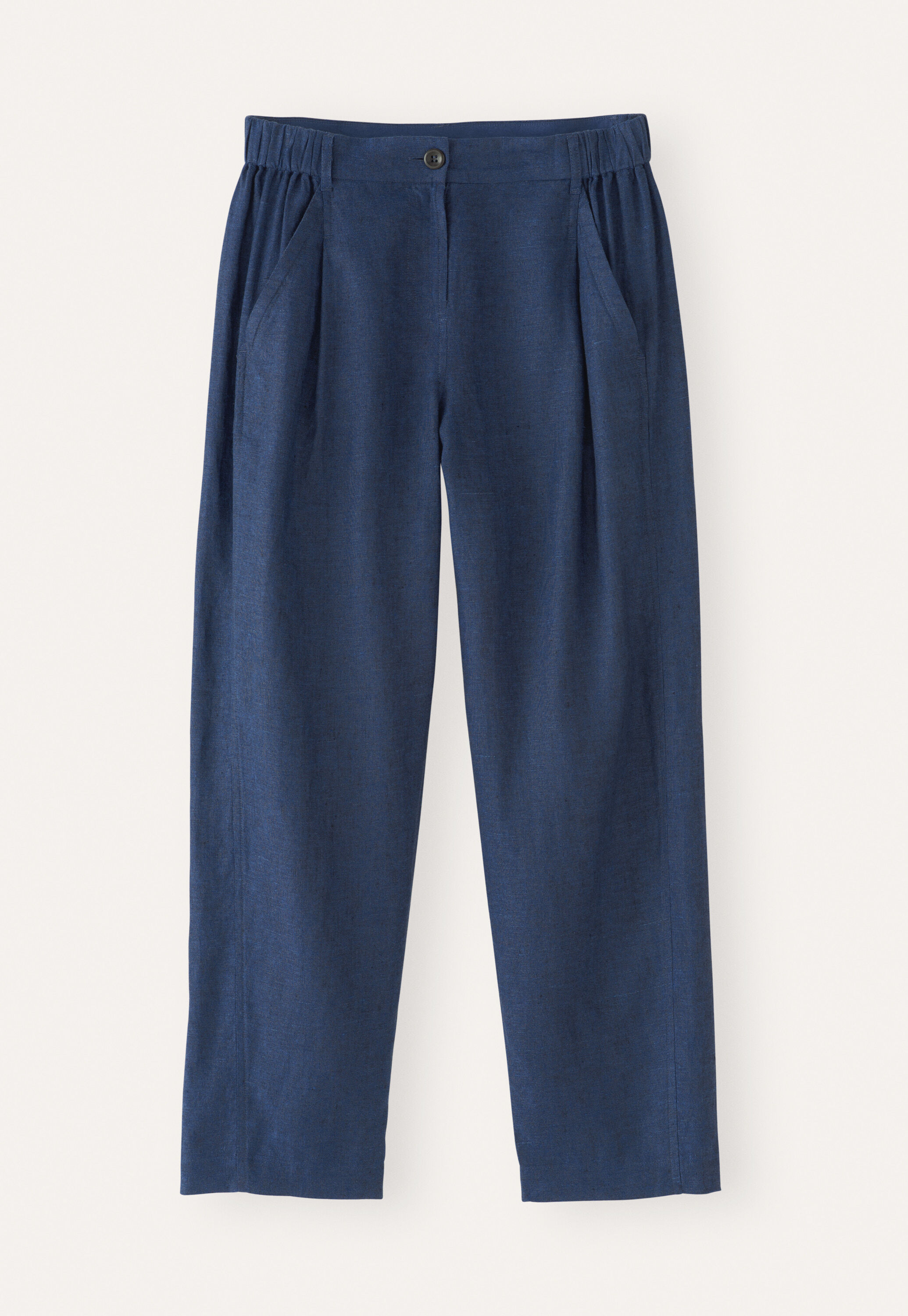 Cropped tapered trousers