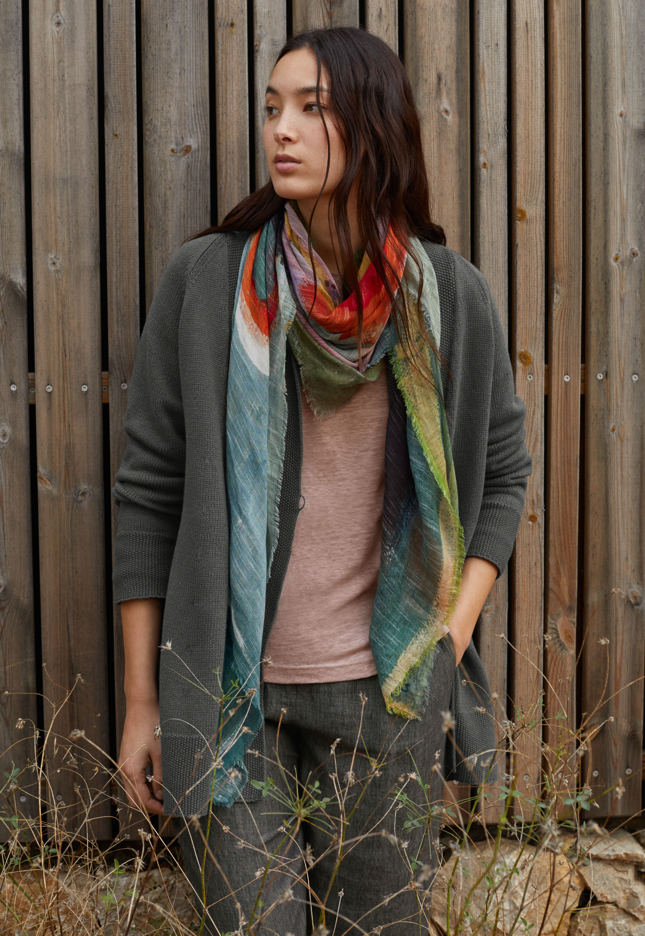 Printed scarf