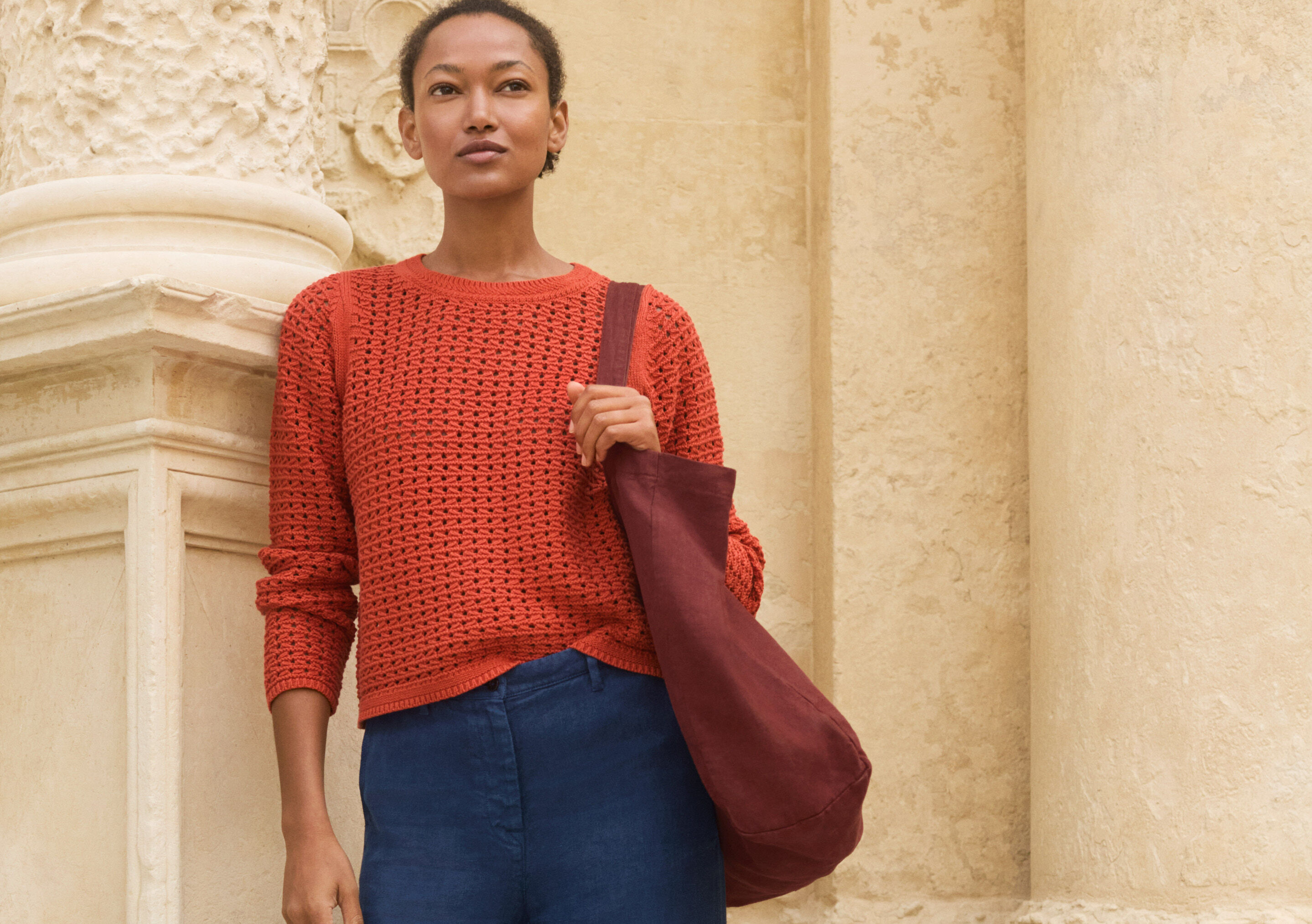 Crochet sweater