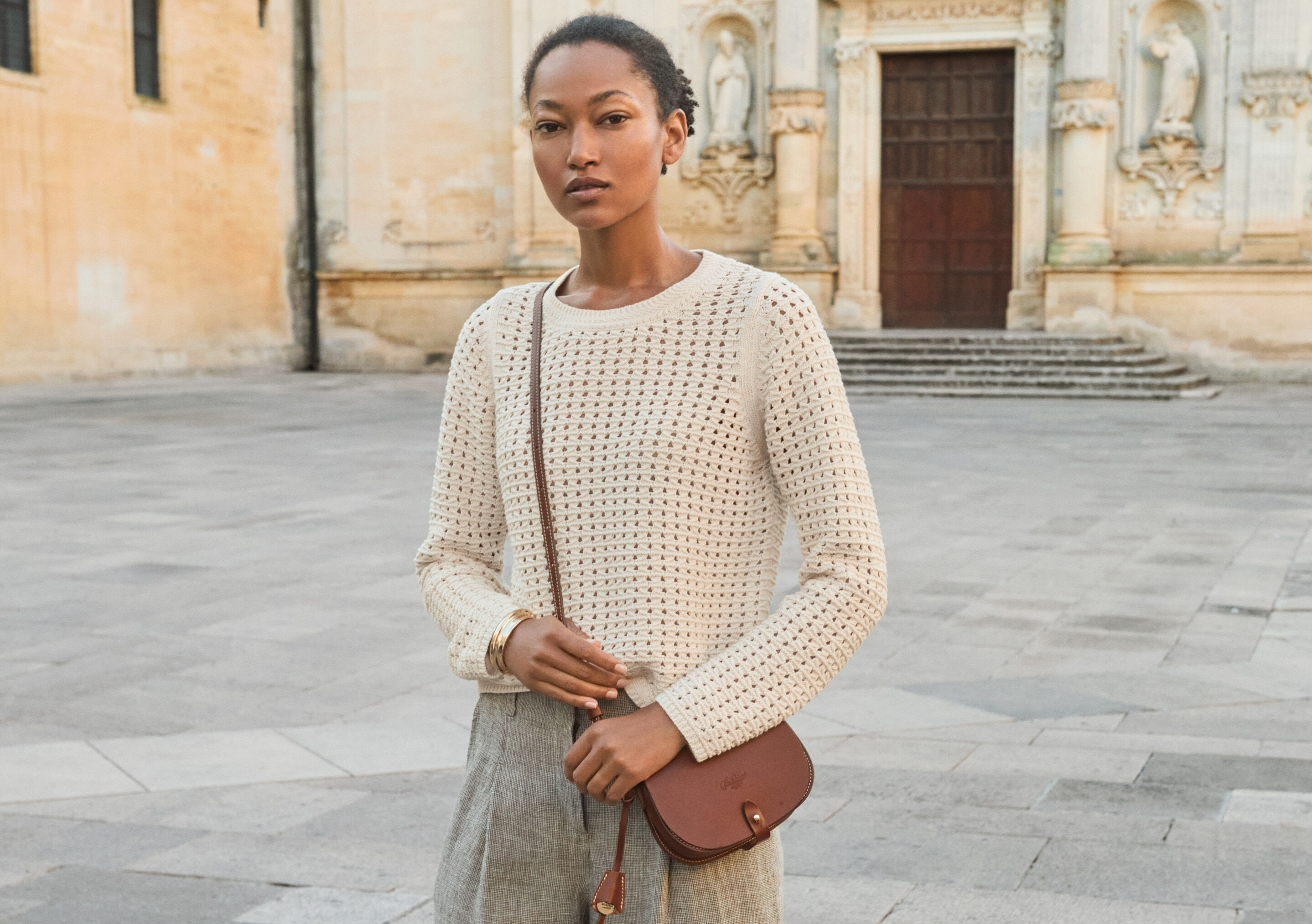 Crochet sweater