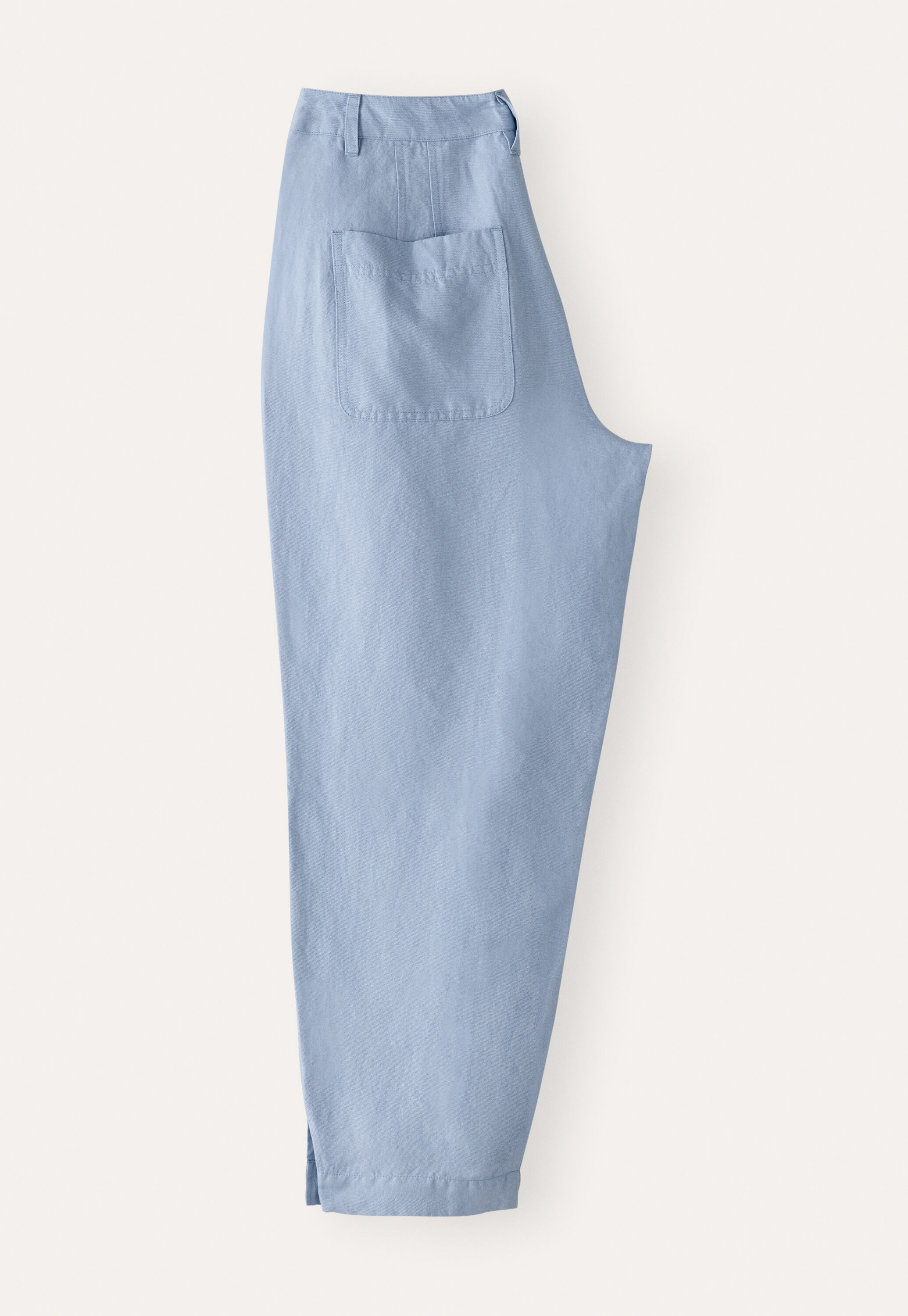 Tapered cropped trousers