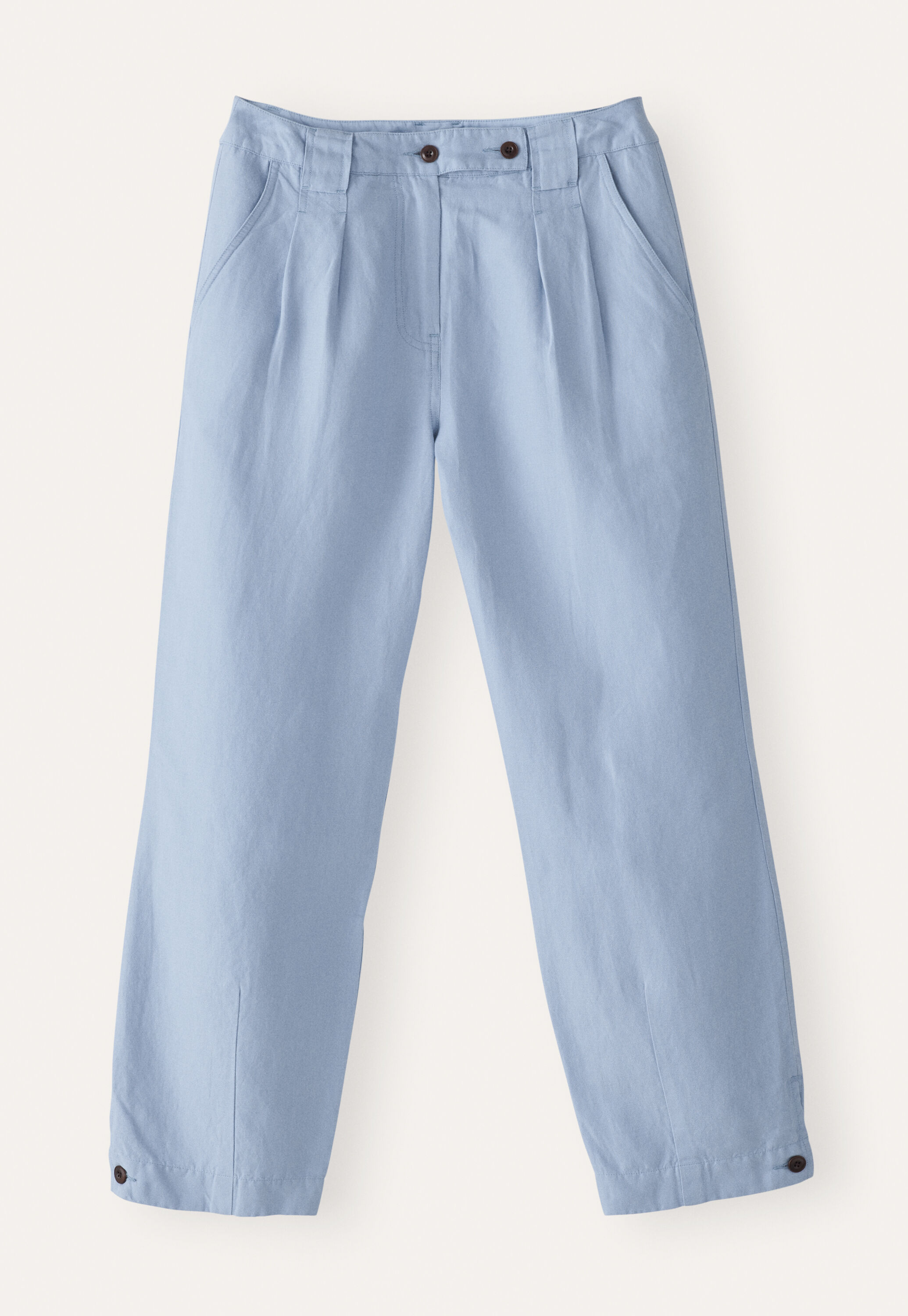 Tapered cropped trousers