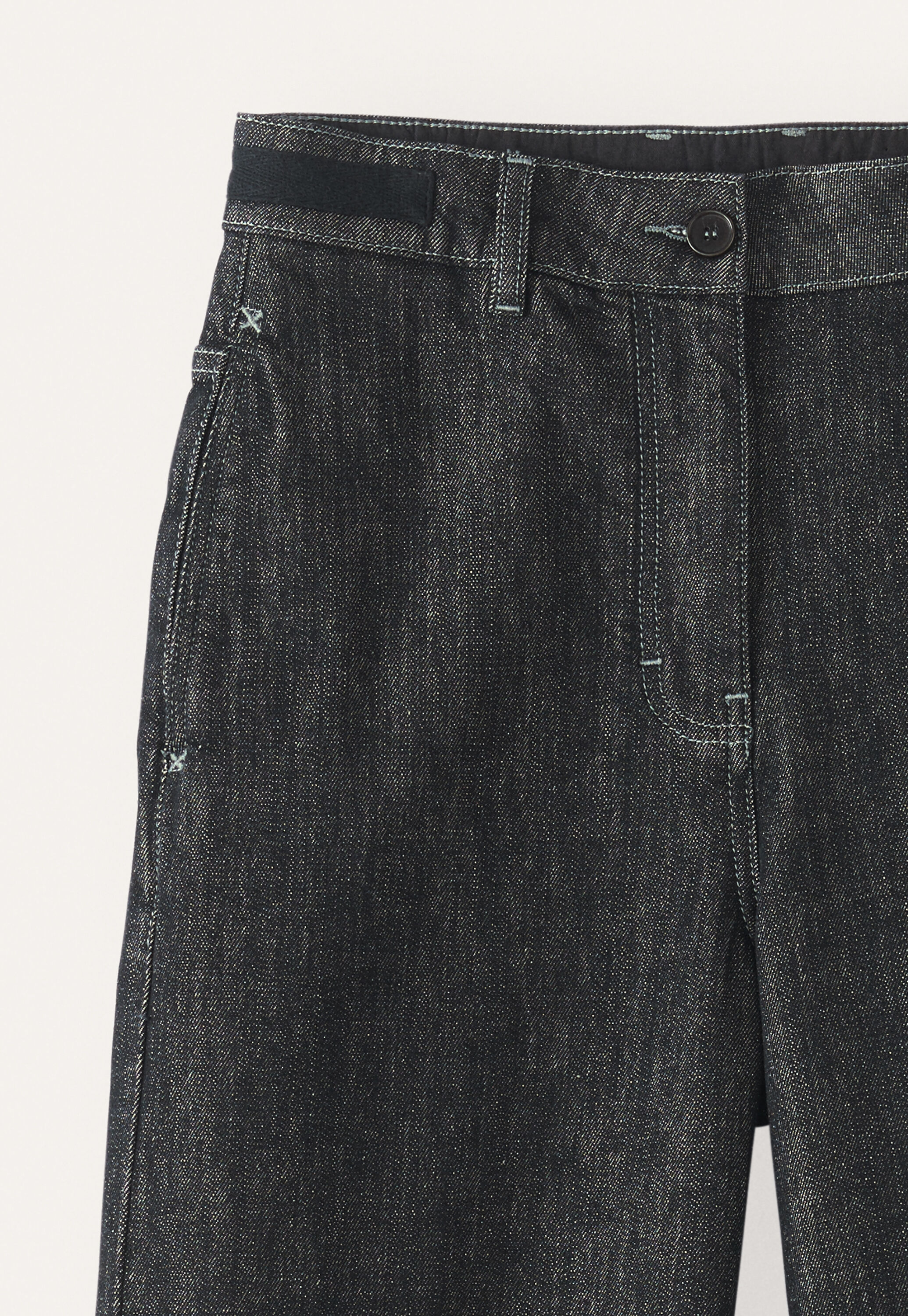 Relaxed straight leg jeans