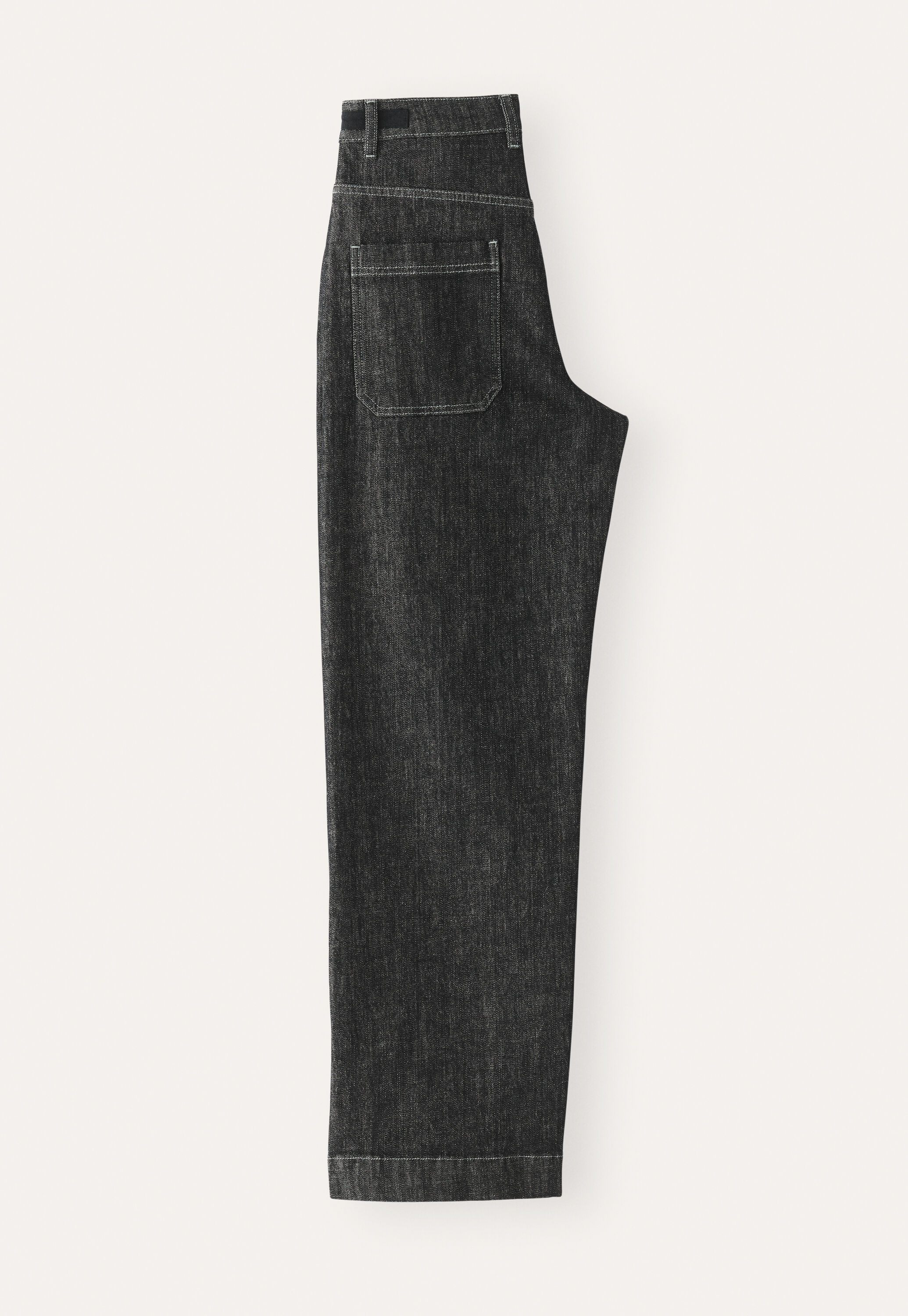 Relaxed straight leg jeans