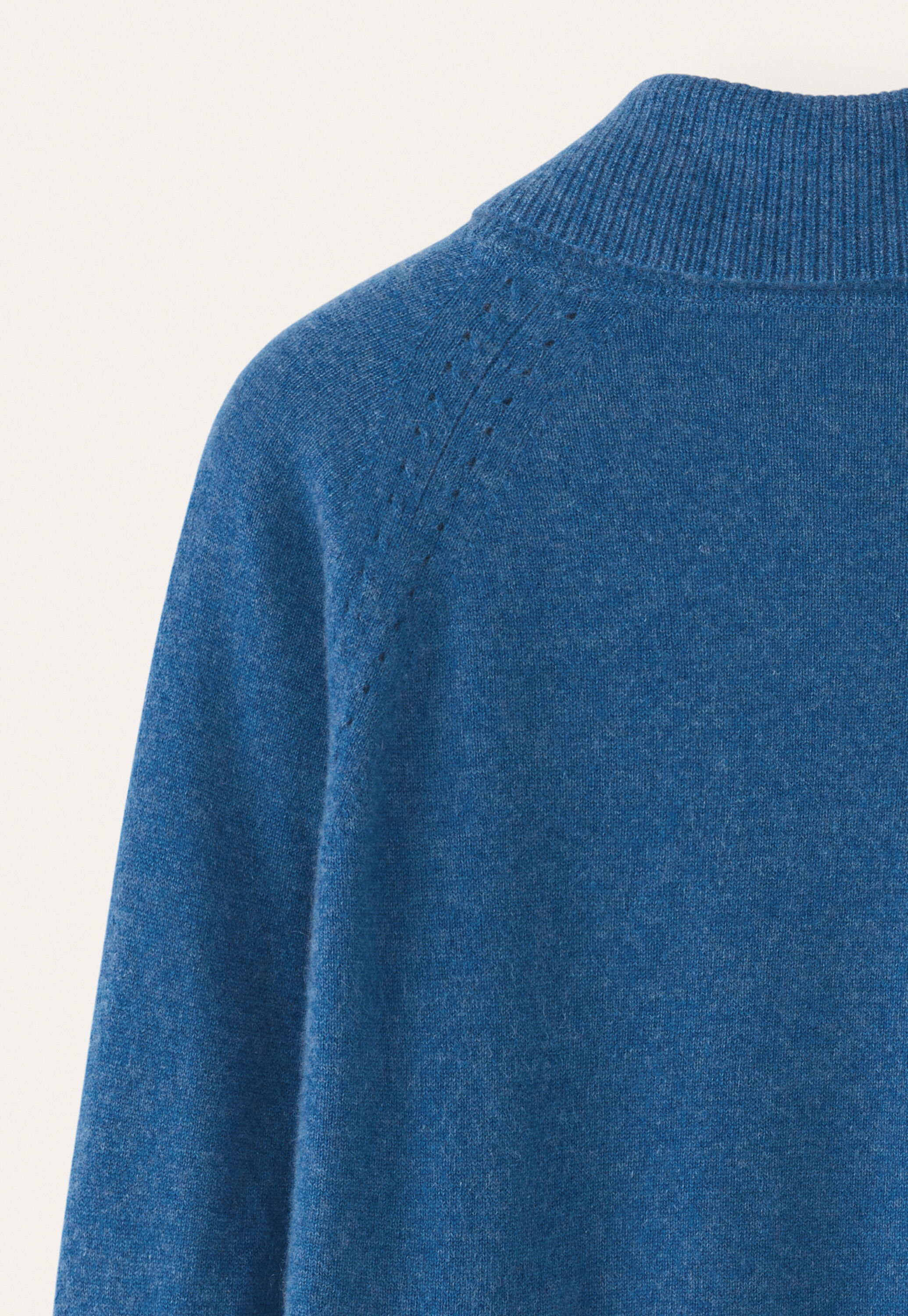 Shawl-collar sweater
