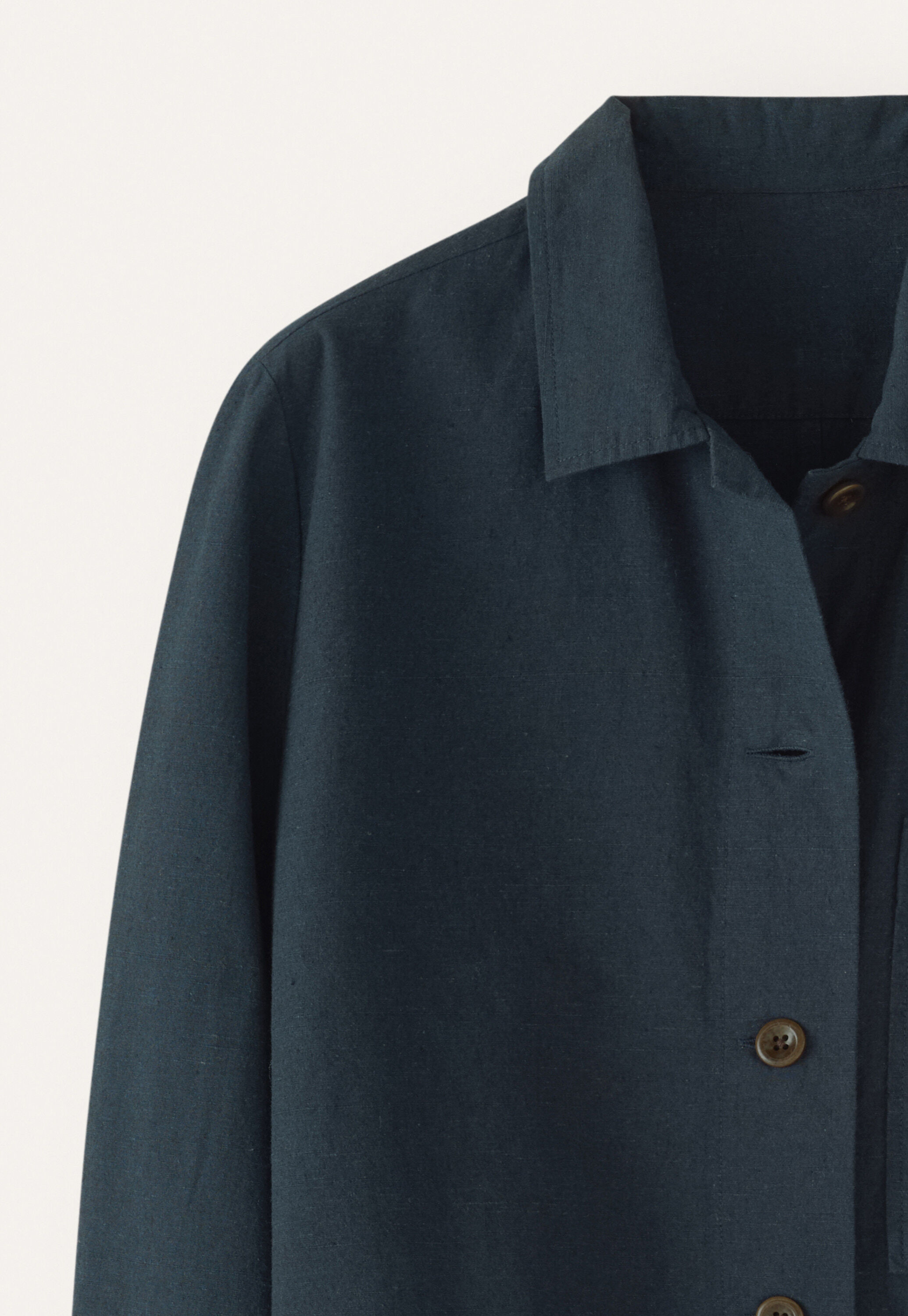 Structured overshirt
