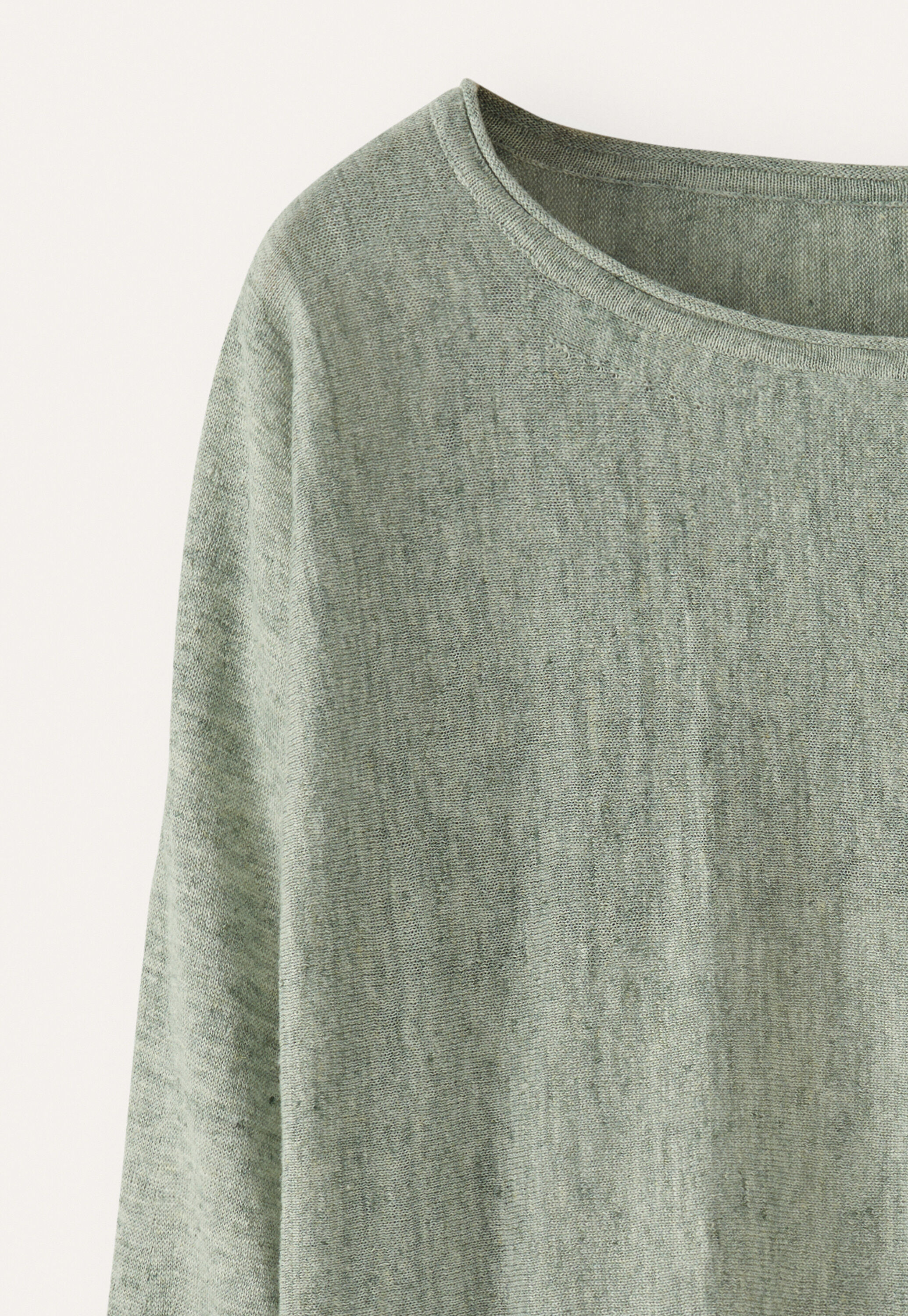 Dolman-sleeve sweater