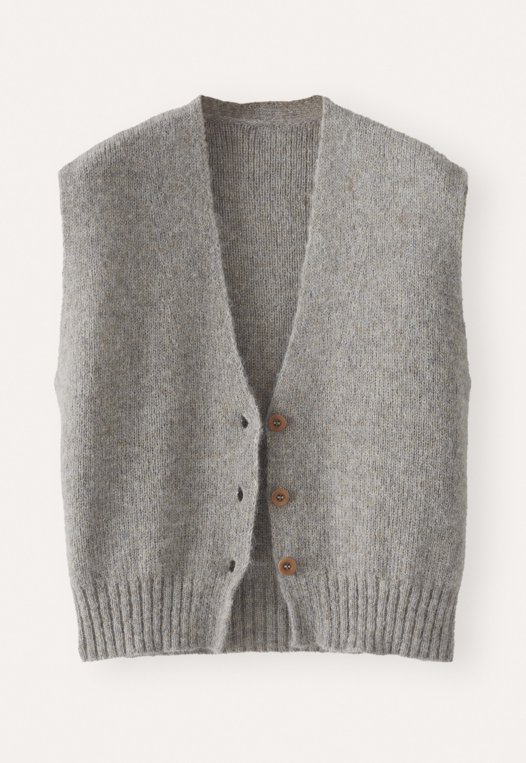 Knitted waistcoat