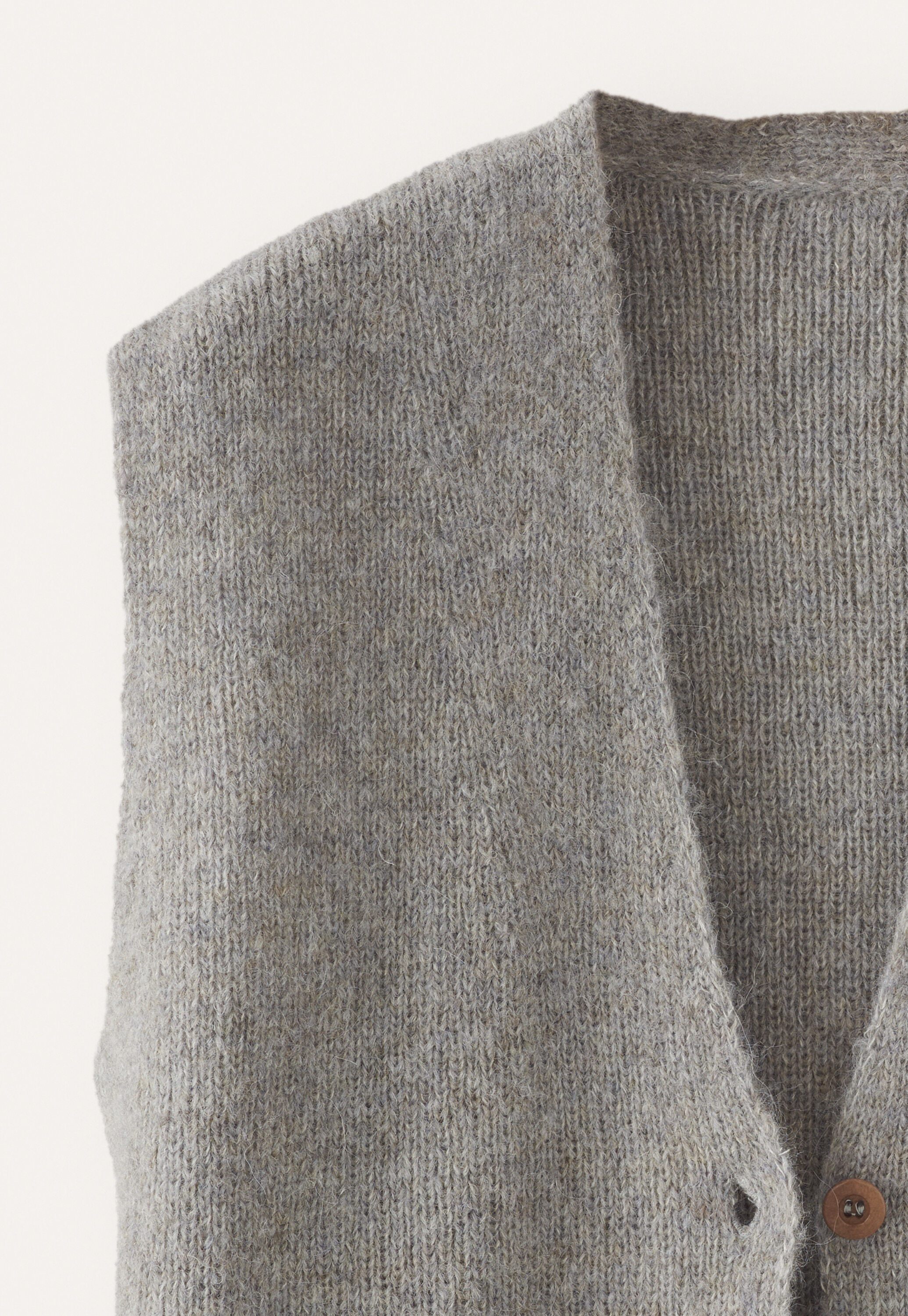 Knitted waistcoat