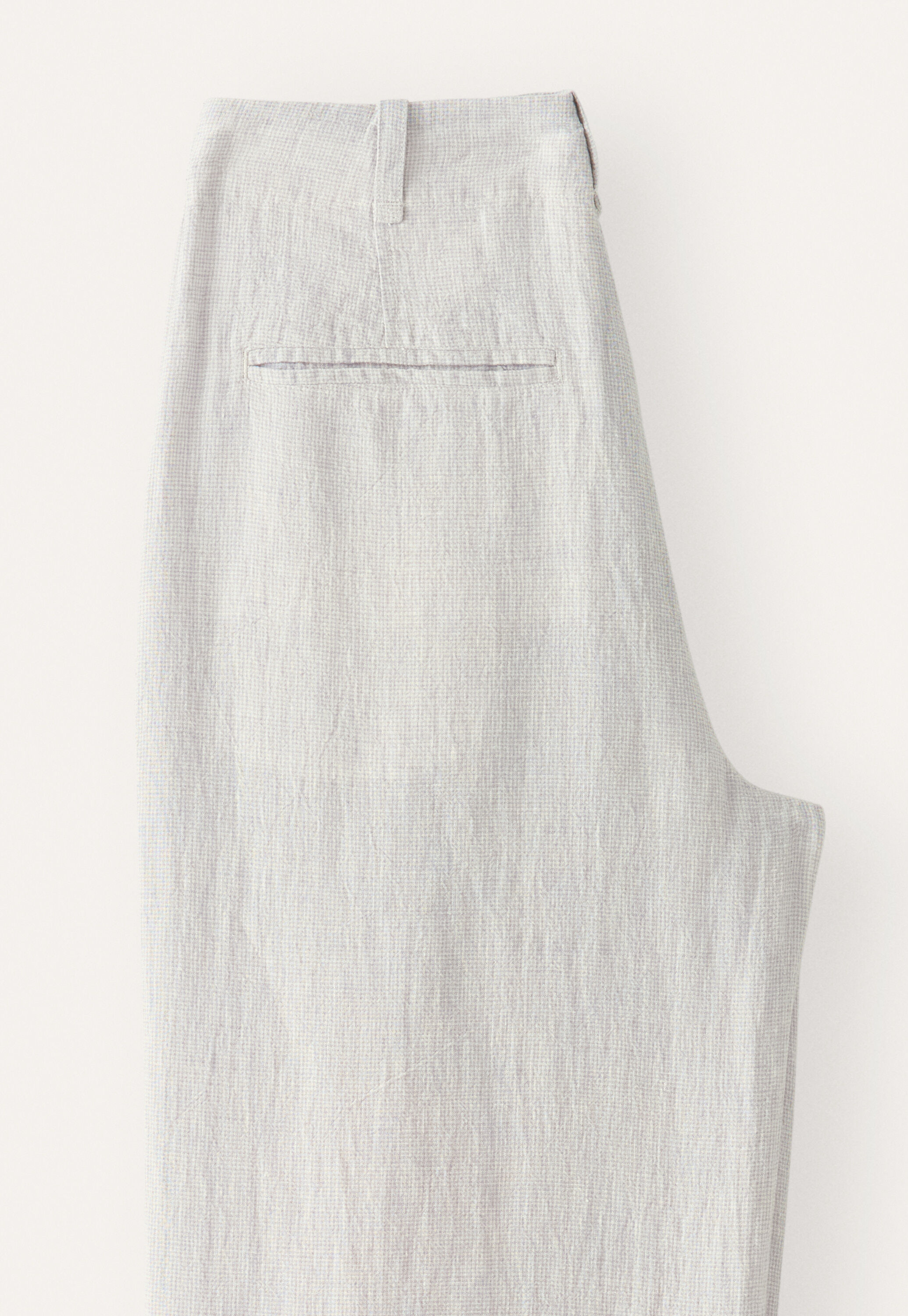 Pleat-front trousers