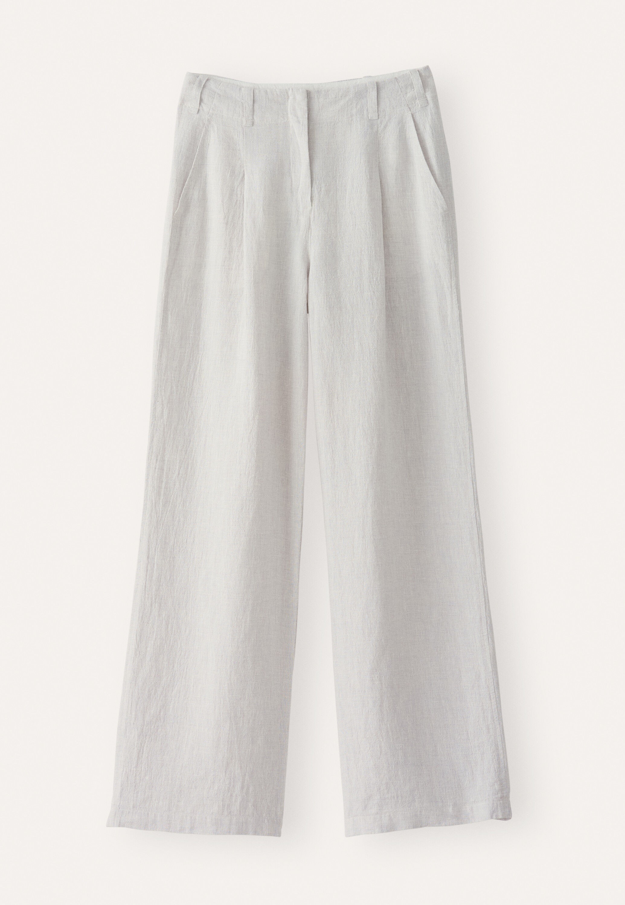 Pleat-front trousers
