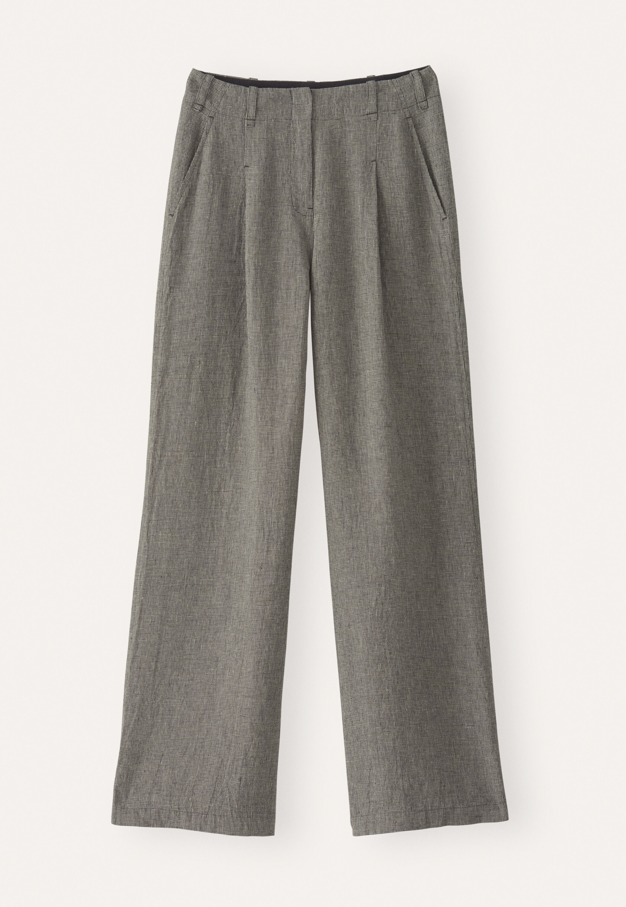 Pleat-front trousers