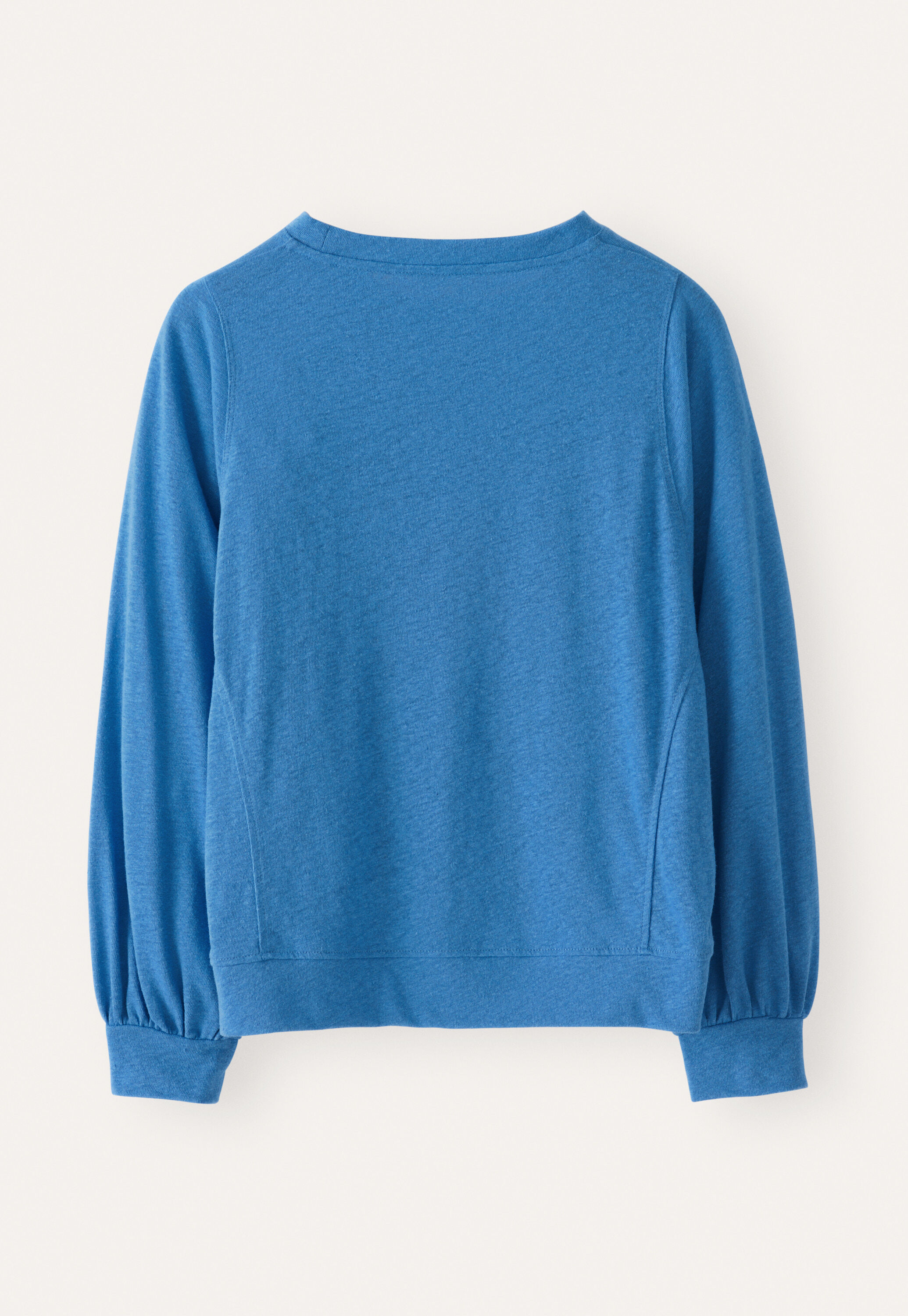 Long-sleeve jersey top