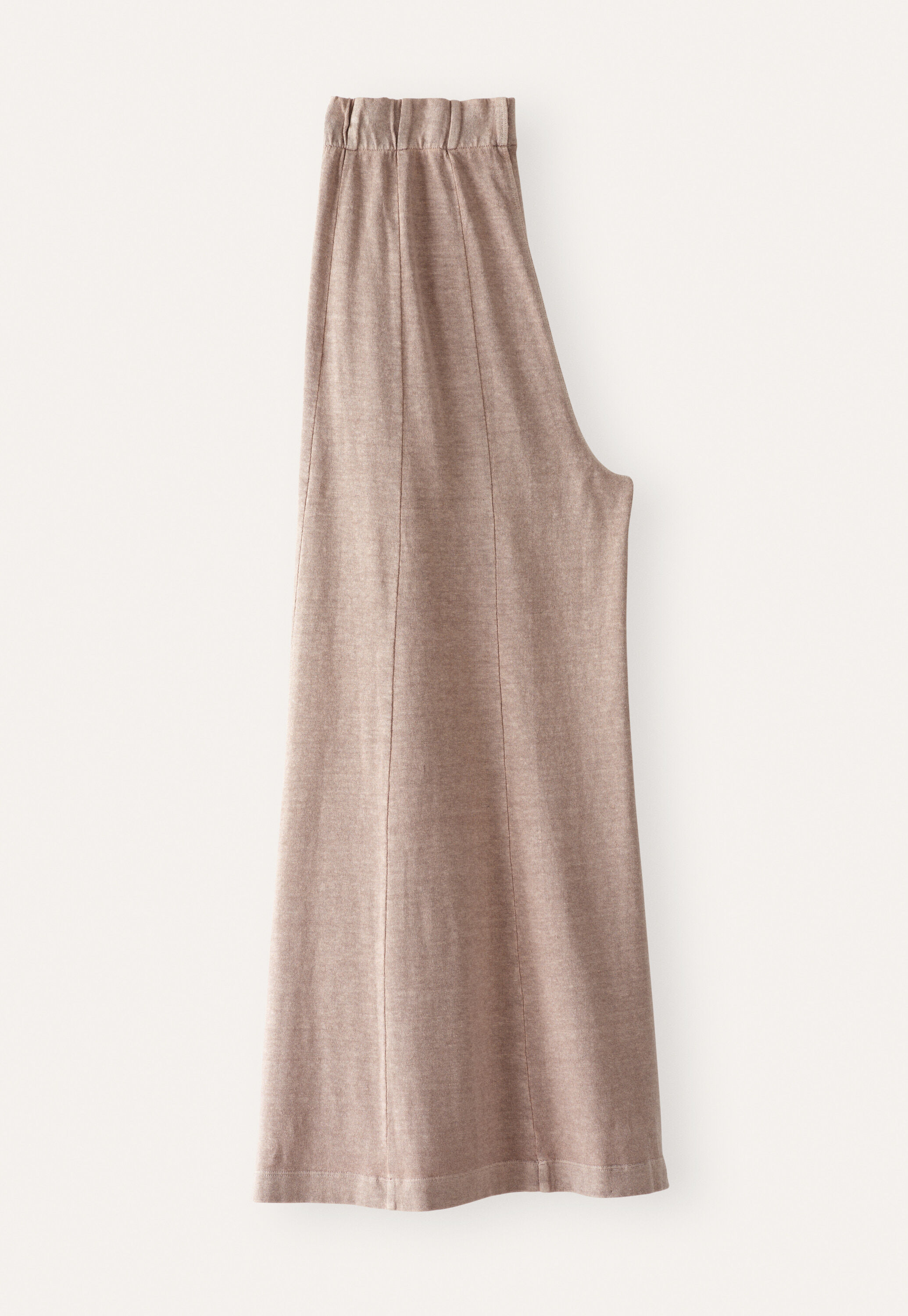Wide-leg jersey trousers